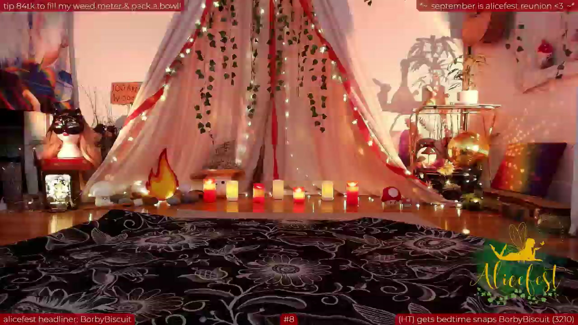 Gallery image thumbnail from aliceisonfire's myfreecams stream on, 09/01/2025, 13:20 image 1 of 20