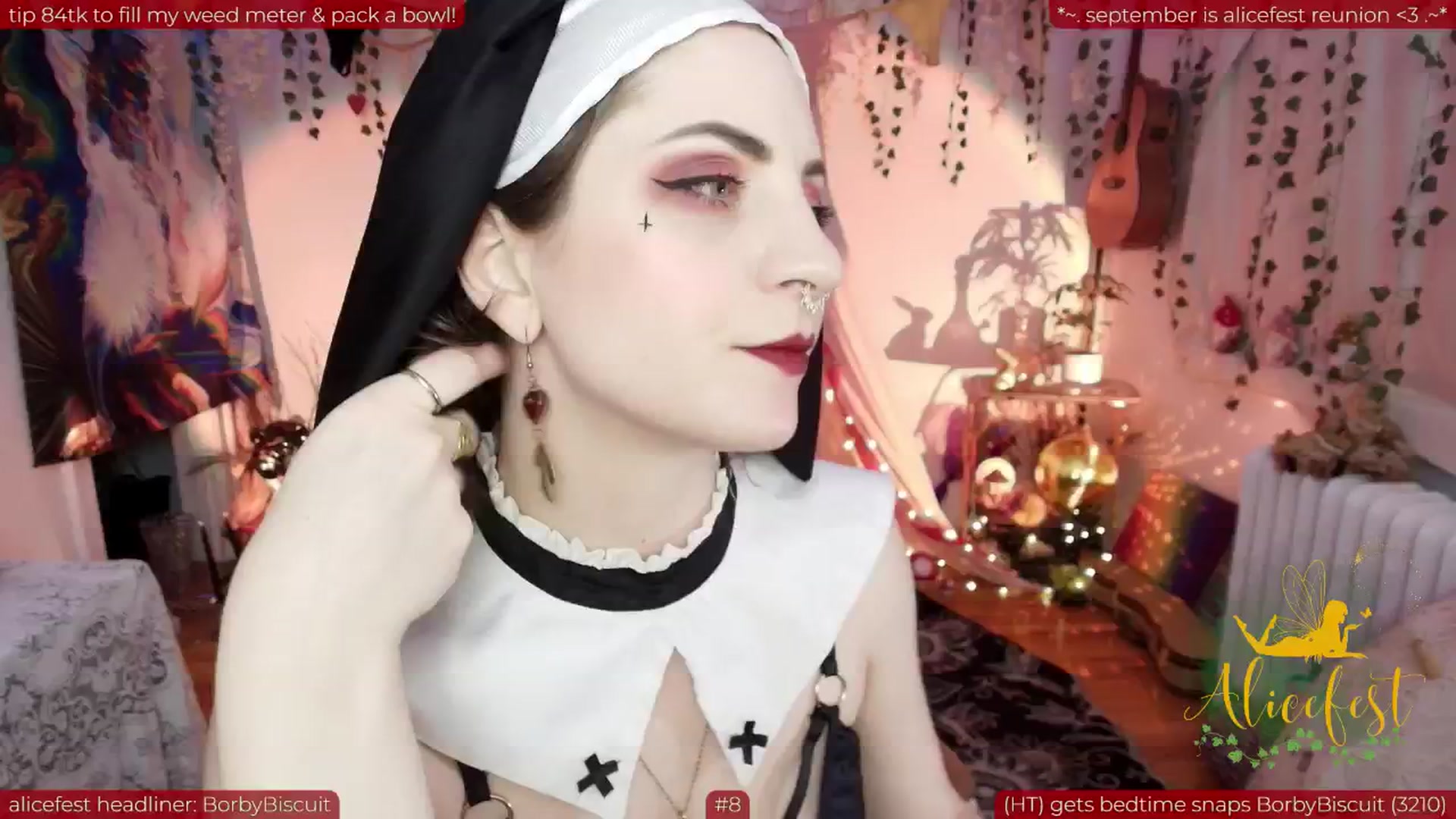 Gallery image thumbnail from aliceisonfire's myfreecams stream on, 09/01/2025, 13:20 image 13 of 20