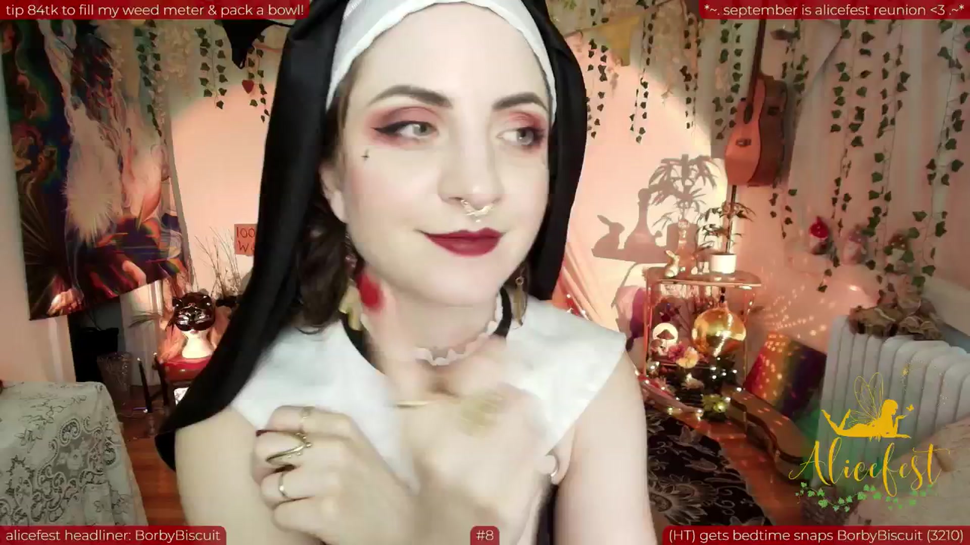 Gallery image thumbnail from aliceisonfire's myfreecams stream on, 09/01/2025, 14:34 image 15 of 20