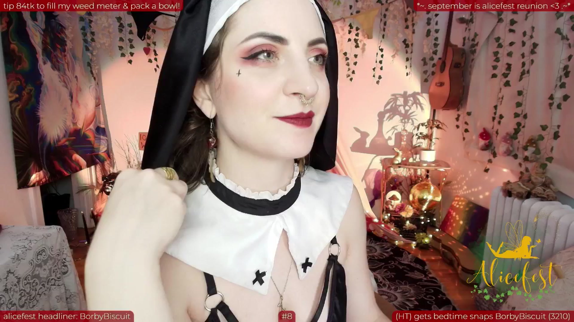 Gallery image thumbnail from aliceisonfire's myfreecams stream on, 09/01/2025, 14:34 image 12 of 20