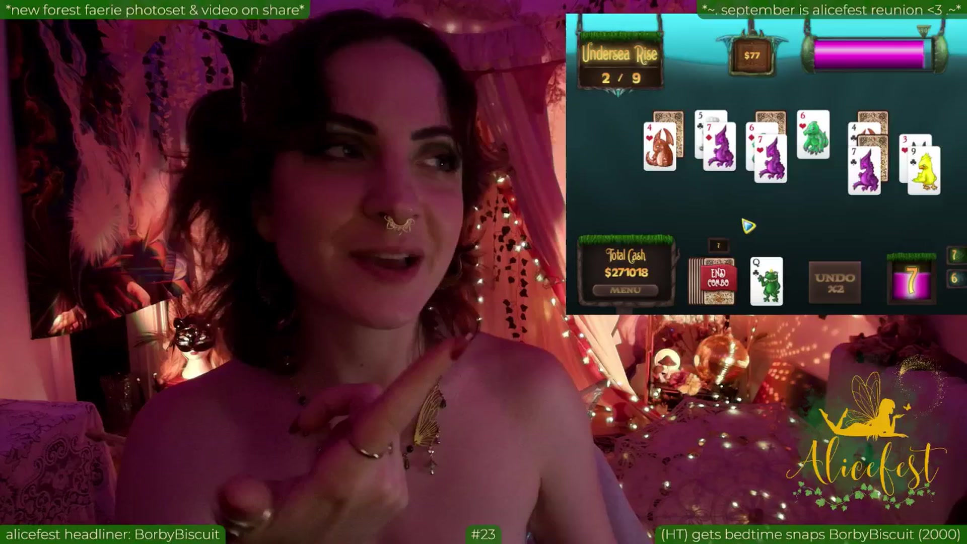 Gallery image thumbnail from aliceisonfire's myfreecams stream on, 09/02/2025, 10:57 image 15 of 20