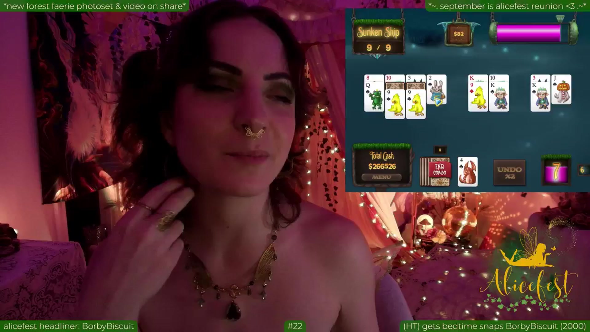 Gallery image thumbnail from aliceisonfire's myfreecams stream on, 09/02/2025, 10:57 image 13 of 20