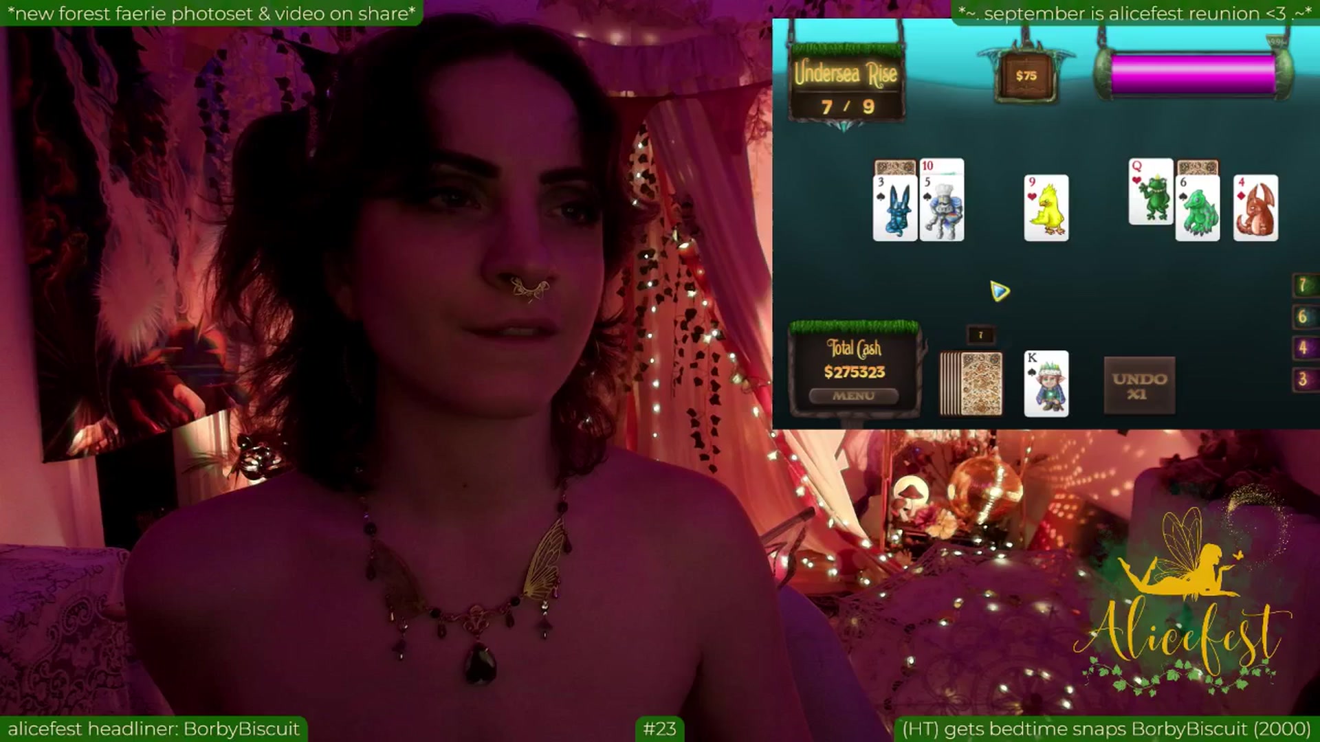 Gallery image thumbnail from aliceisonfire's myfreecams stream on, 09/02/2025, 10:57 image 18 of 20