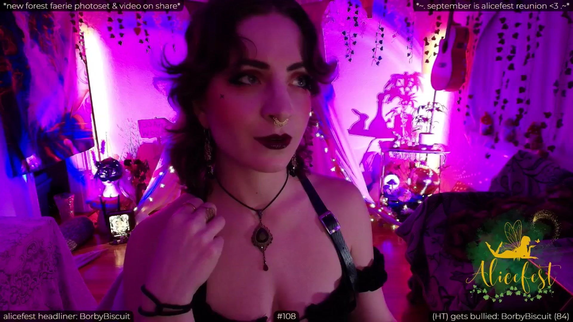 Gallery image thumbnail from aliceisonfire's myfreecams stream on, 09/09/2025, 10:51 image 6 of 20
