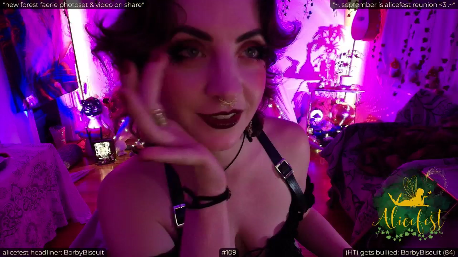 Gallery image thumbnail from aliceisonfire's myfreecams stream on, 09/09/2025, 10:51 image 11 of 20
