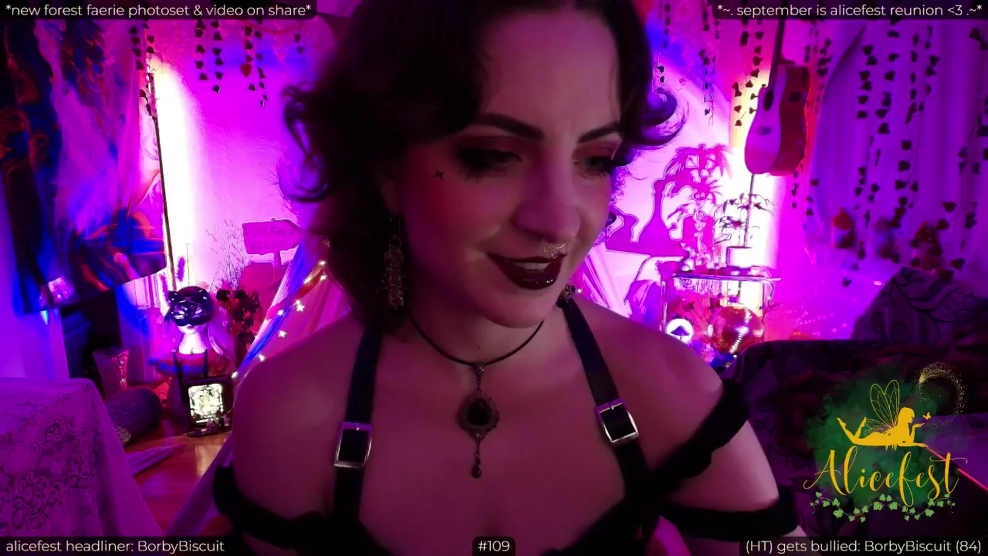Gallery image thumbnail from aliceisonfire's myfreecams stream on, 09/09/2025, 10:51 image 4 of 20