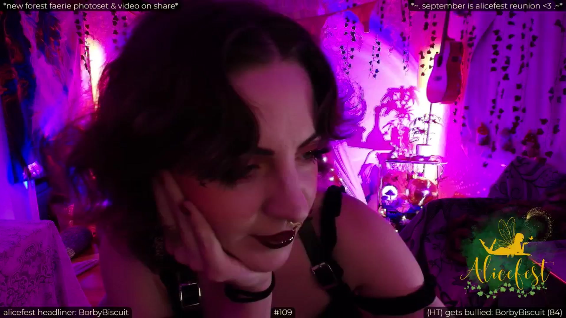Gallery image thumbnail from aliceisonfire's myfreecams stream on, 09/09/2025, 10:51 image 3 of 20