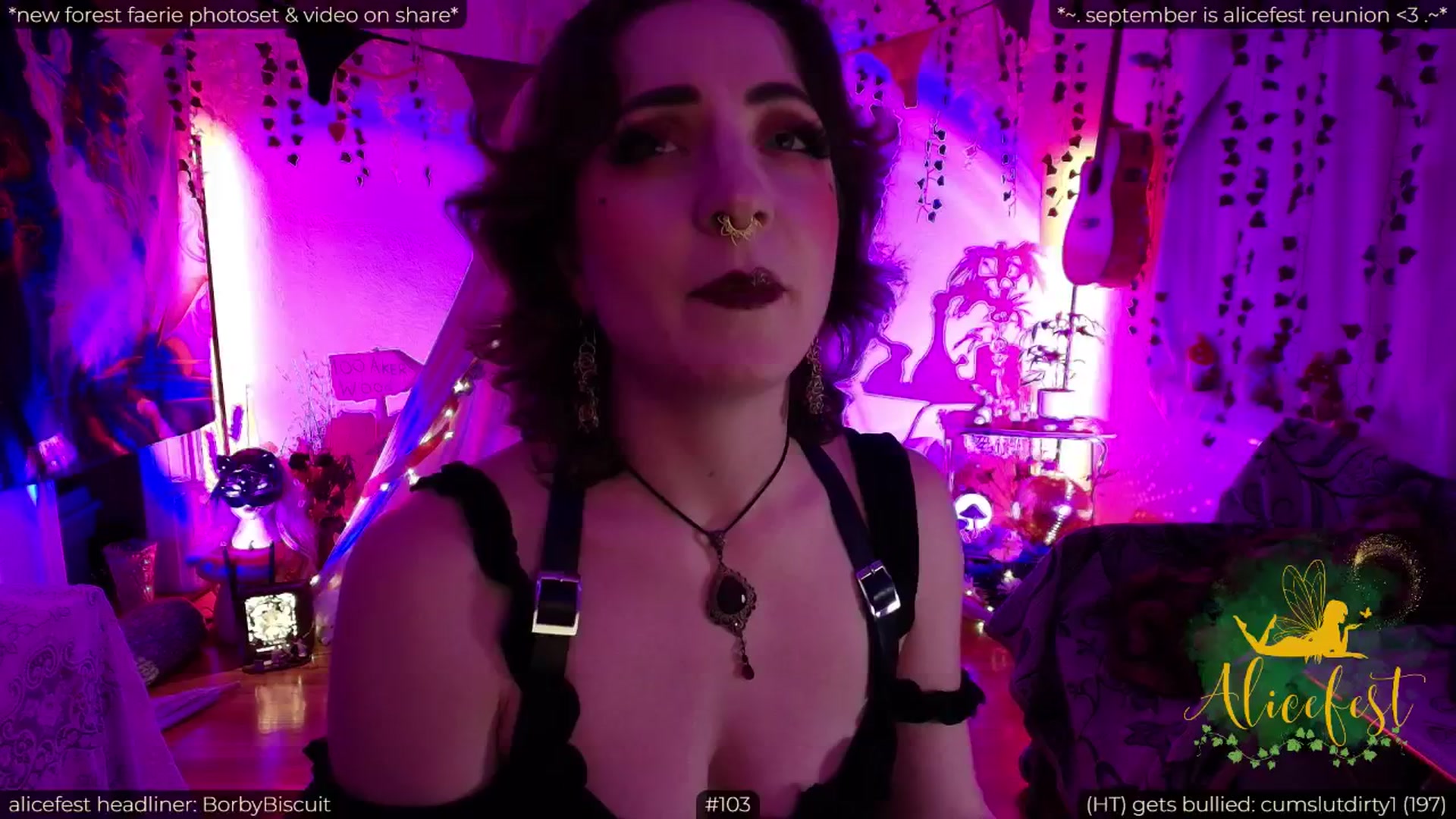 Gallery image thumbnail from aliceisonfire's myfreecams stream on, 09/09/2025, 10:51 image 19 of 20