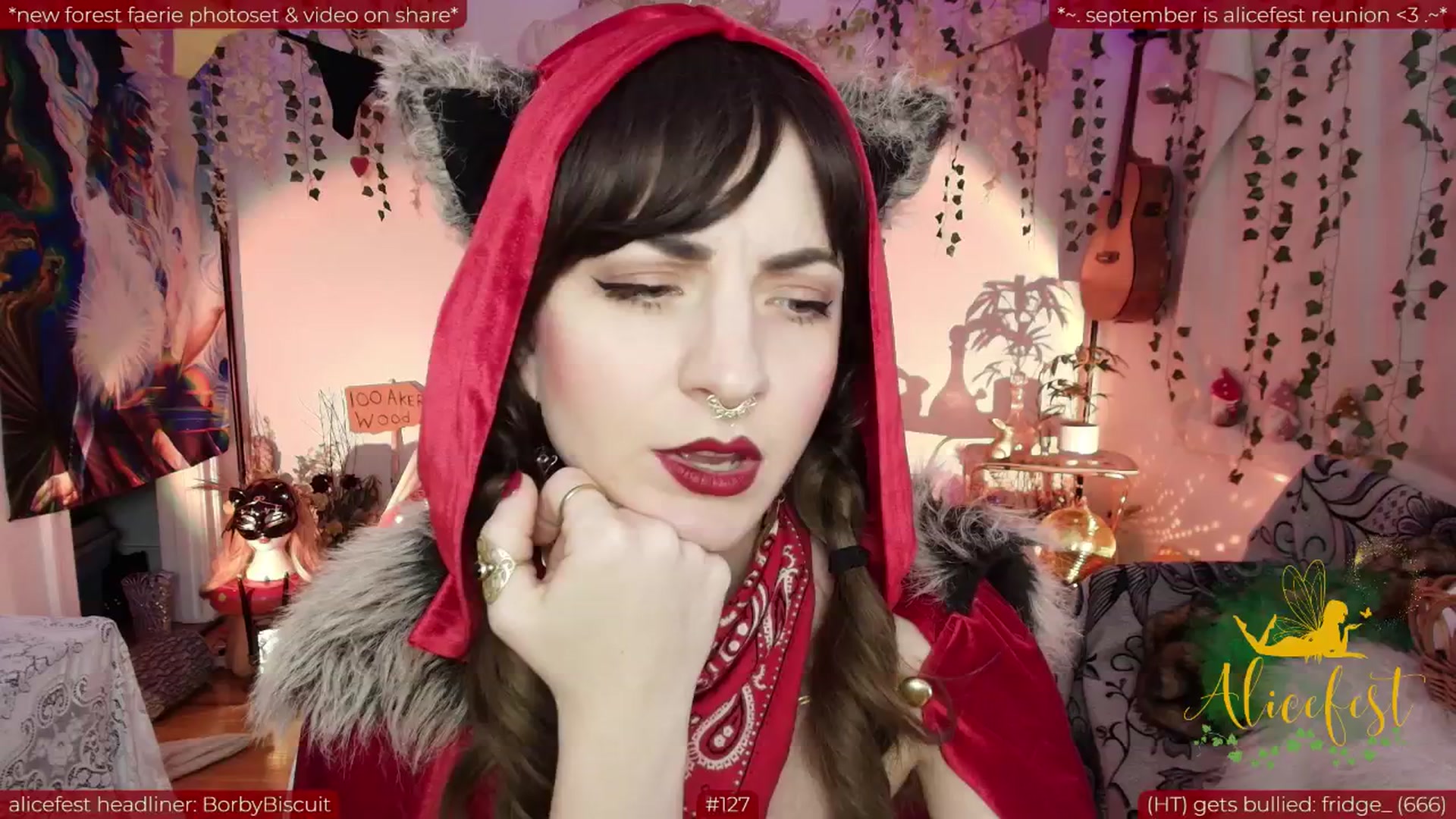 Gallery image thumbnail from aliceisonfire's myfreecams stream on, 09/11/2025, 09:39 image 5 of 20