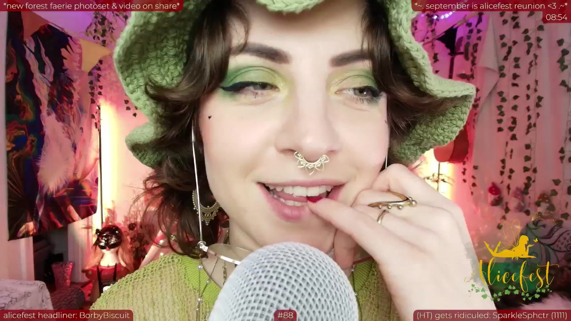 Gallery image thumbnail from aliceisonfire's myfreecams stream on, 09/12/2025, 08:11 image 16 of 20