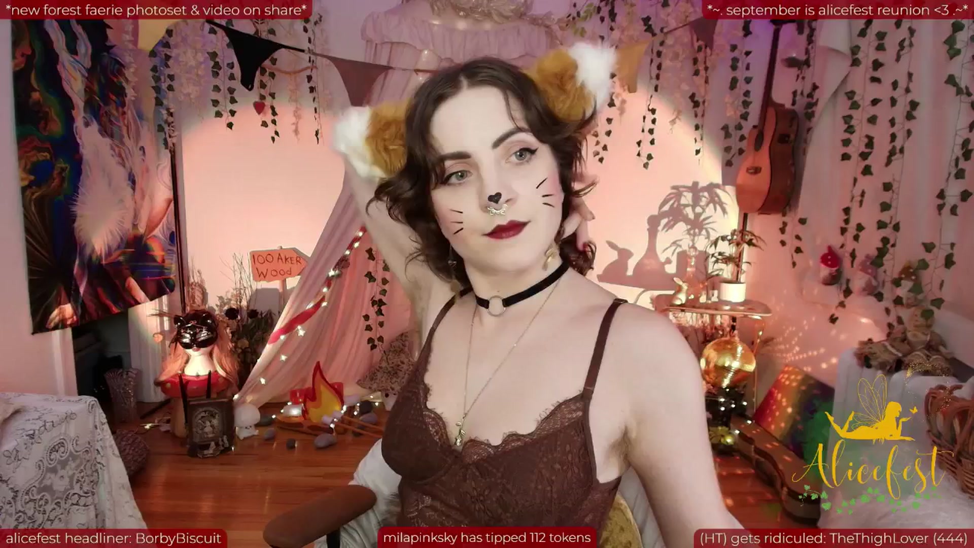 Gallery image thumbnail from aliceisonfire's myfreecams stream on, 09/16/2025, 10:47 image 6 of 20