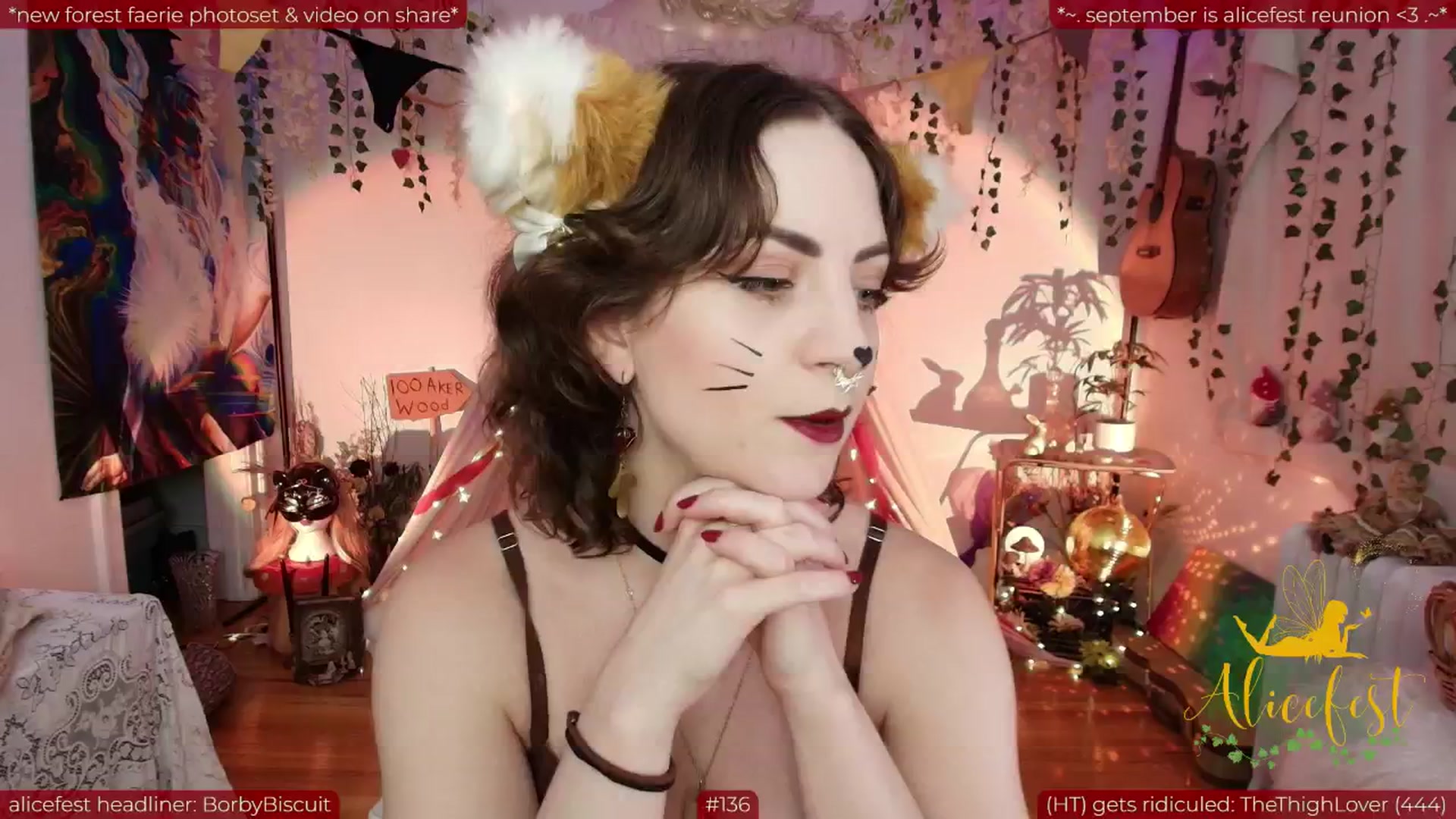 Gallery image thumbnail from aliceisonfire's myfreecams stream on, 09/16/2025, 10:47 image 5 of 20