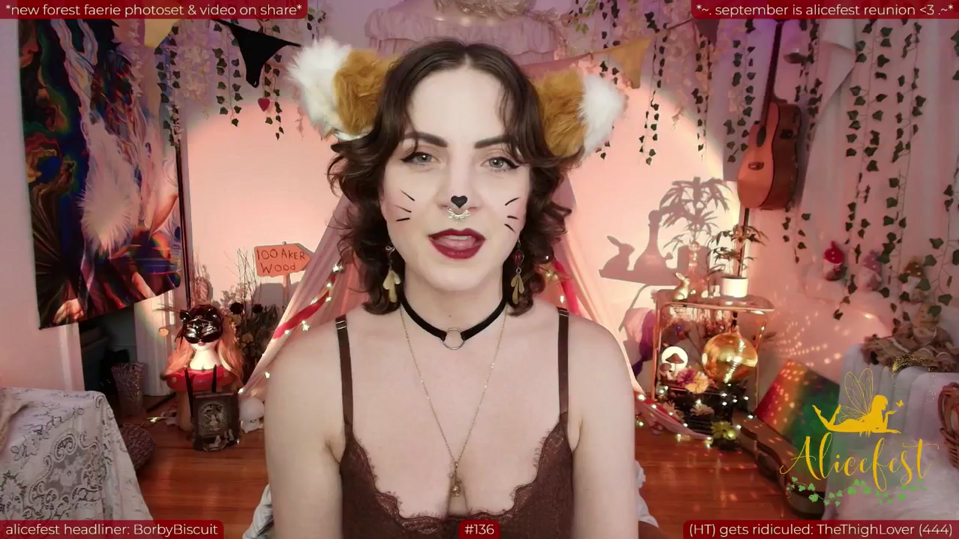Gallery image thumbnail from aliceisonfire's myfreecams stream on, 09/16/2025, 10:47 image 3 of 20