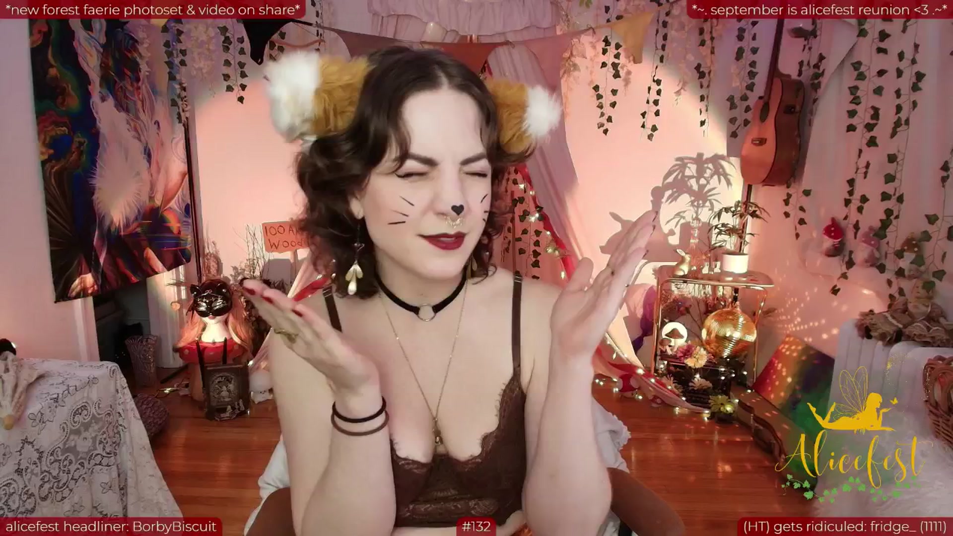 Gallery image thumbnail from aliceisonfire's myfreecams stream on, 09/16/2025, 10:47 image 9 of 20