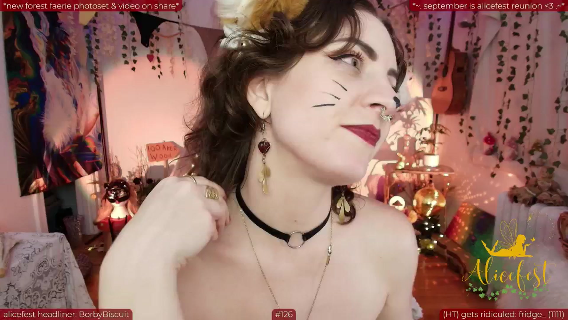 Gallery image thumbnail from aliceisonfire's myfreecams stream on, 09/16/2025, 10:58 image 19 of 20