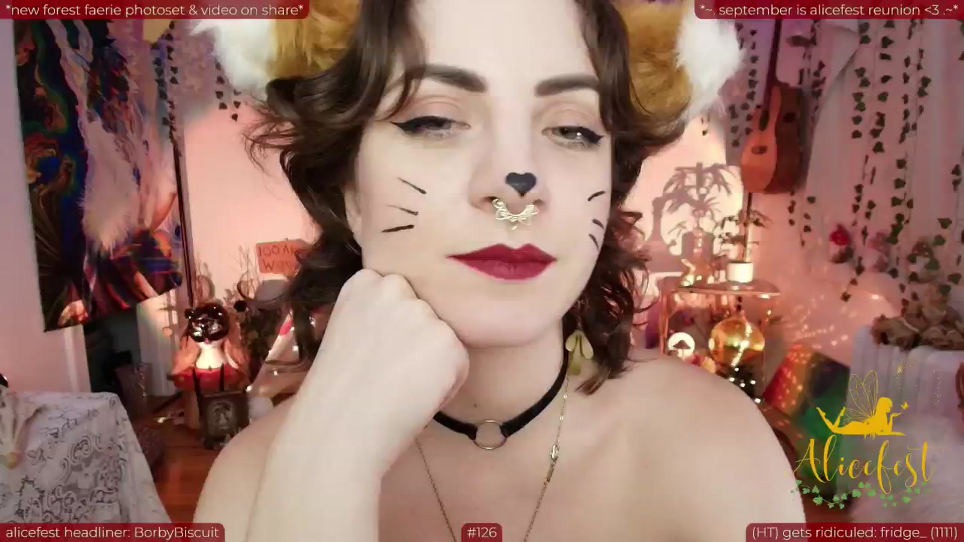 Gallery image thumbnail from aliceisonfire's myfreecams stream on, 09/16/2025, 10:58 image 15 of 20