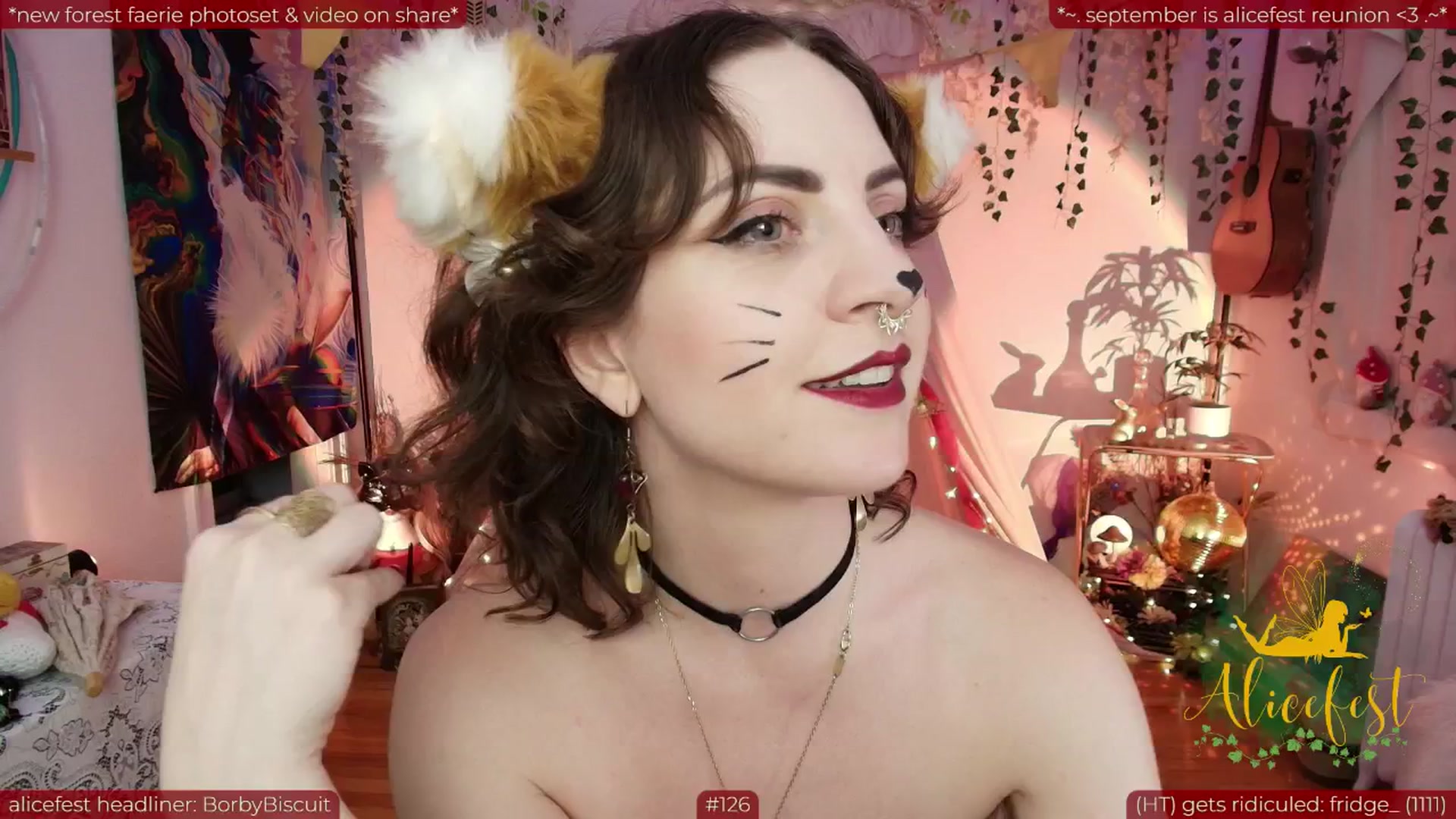 Gallery image thumbnail from aliceisonfire's myfreecams stream on, 09/16/2025, 10:58 image 9 of 20