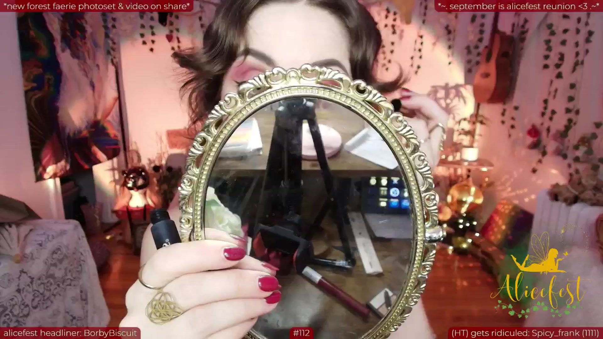Gallery image thumbnail from aliceisonfire's myfreecams stream on, 09/17/2025, 11:55 image 20 of 20