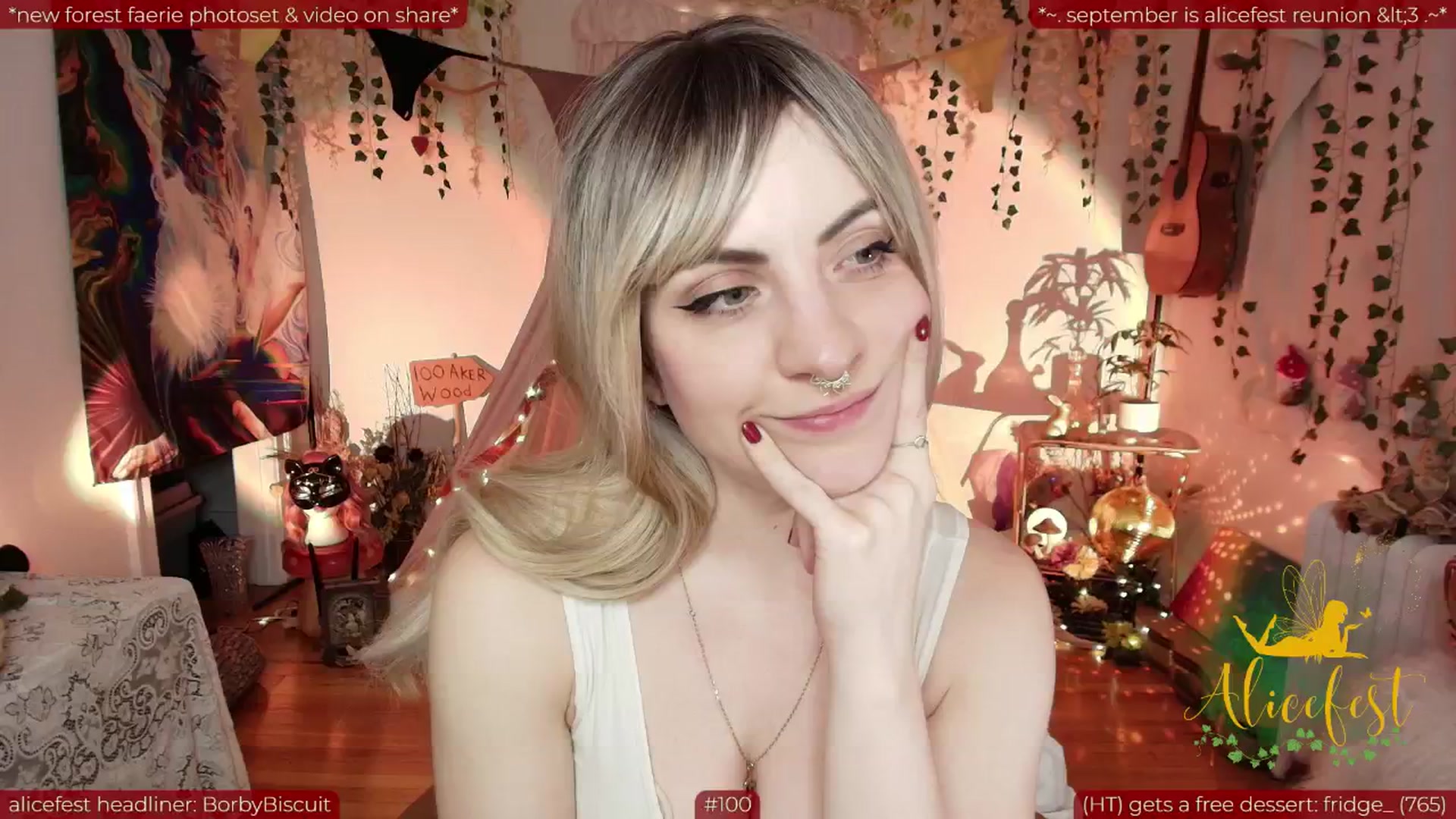 Gallery image thumbnail from aliceisonfire's myfreecams stream on, 09/18/2025, 10:46 image 13 of 20