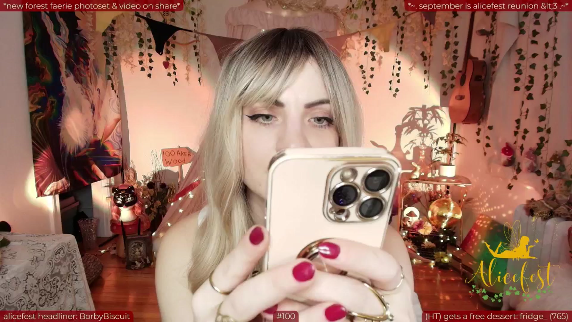 Gallery image thumbnail from aliceisonfire's myfreecams stream on, 09/18/2025, 10:46 image 8 of 20