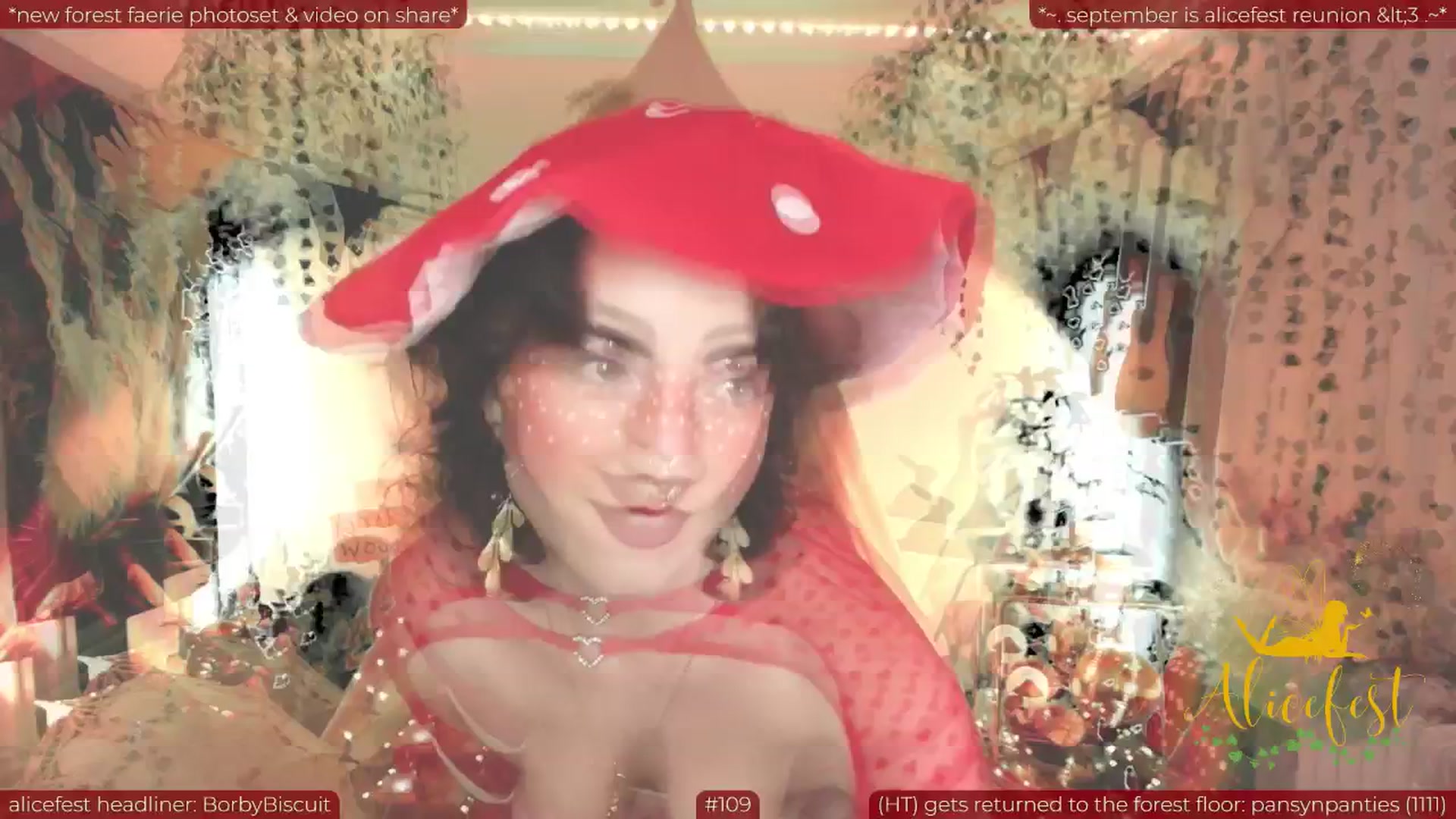 Gallery image thumbnail from aliceisonfire's myfreecams stream on, 09/20/2025, 05:29 image 10 of 20
