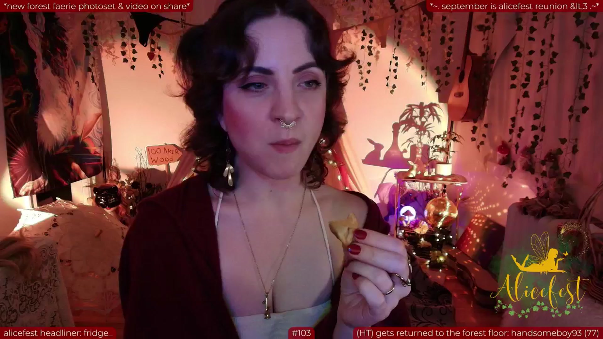 Gallery image thumbnail from aliceisonfire's myfreecams stream on, 09/21/2025, 09:04 image 6 of 20