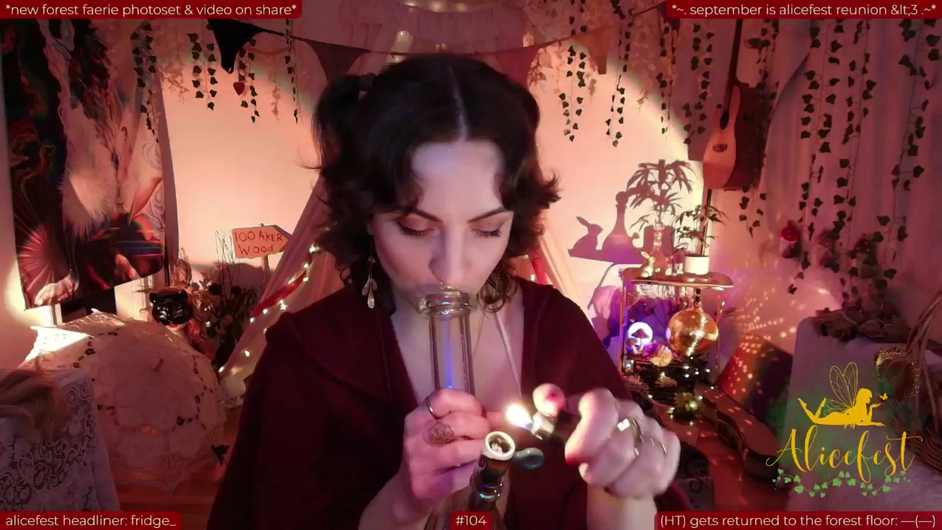Gallery image thumbnail from aliceisonfire's myfreecams stream on, 09/21/2025, 09:04 image 3 of 20