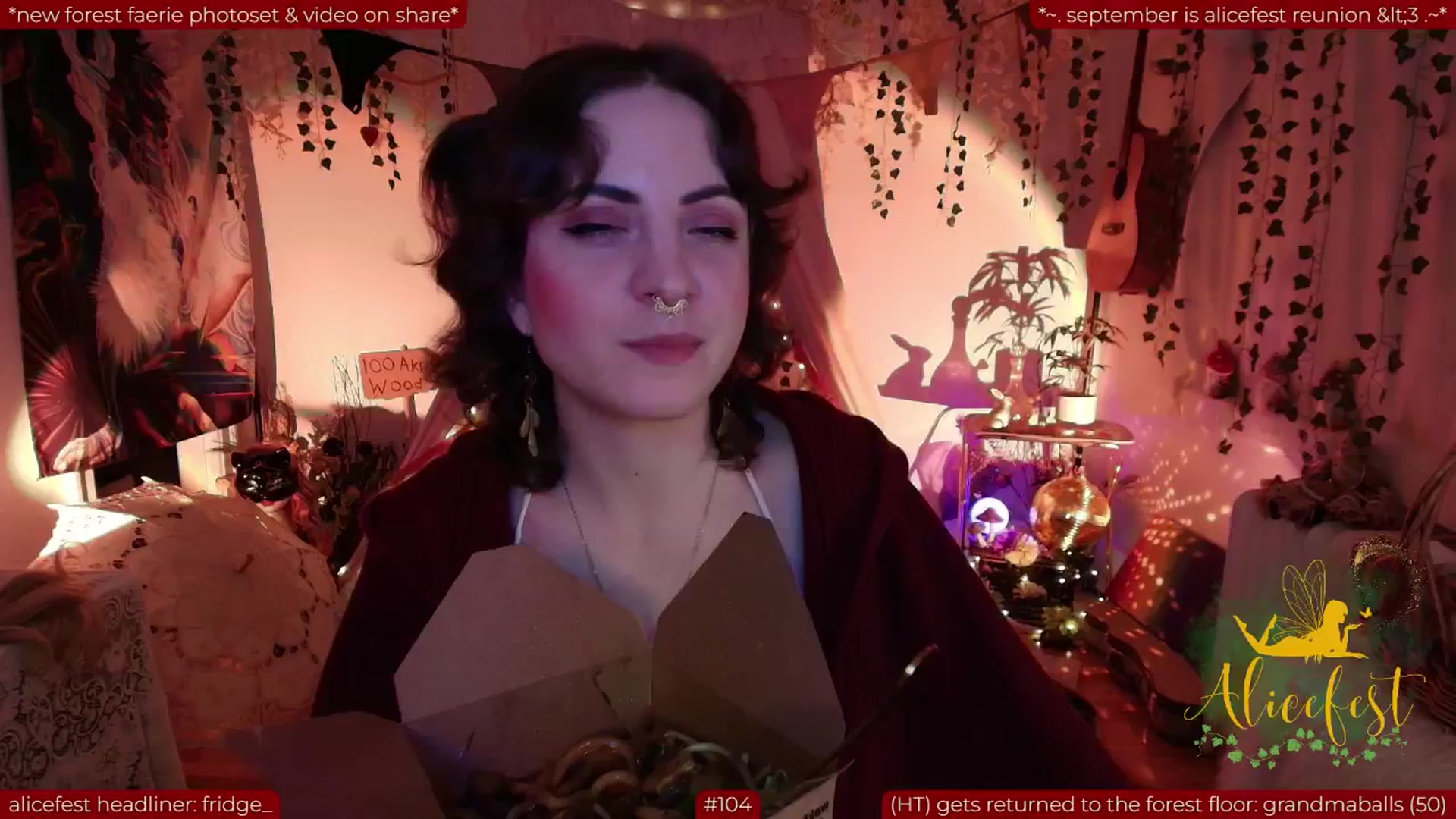 Gallery image thumbnail from aliceisonfire's myfreecams stream on, 09/21/2025, 09:04 image 5 of 20