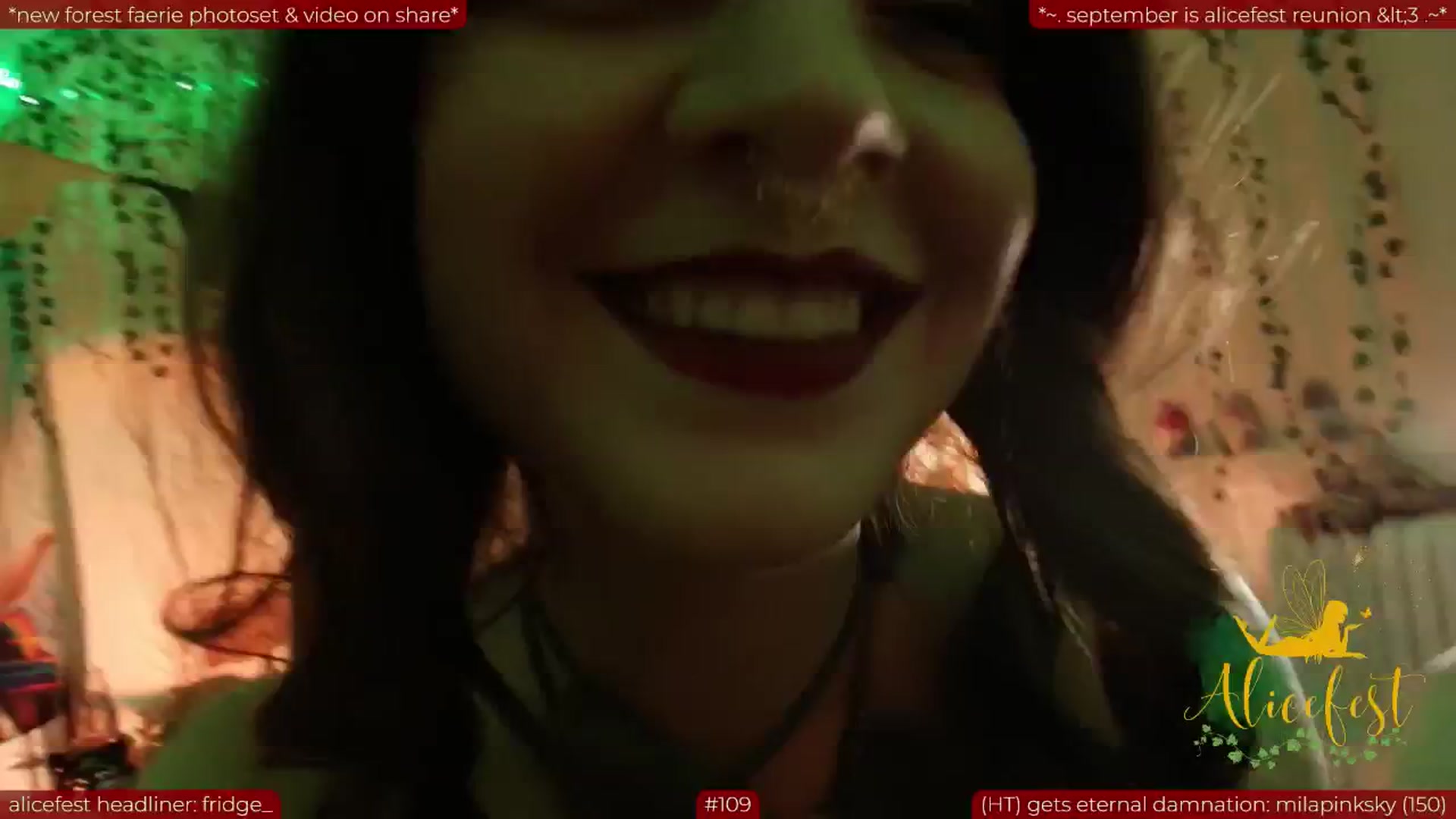 Gallery image thumbnail from aliceisonfire's myfreecams stream on, 09/22/2025, 09:37 image 4 of 20