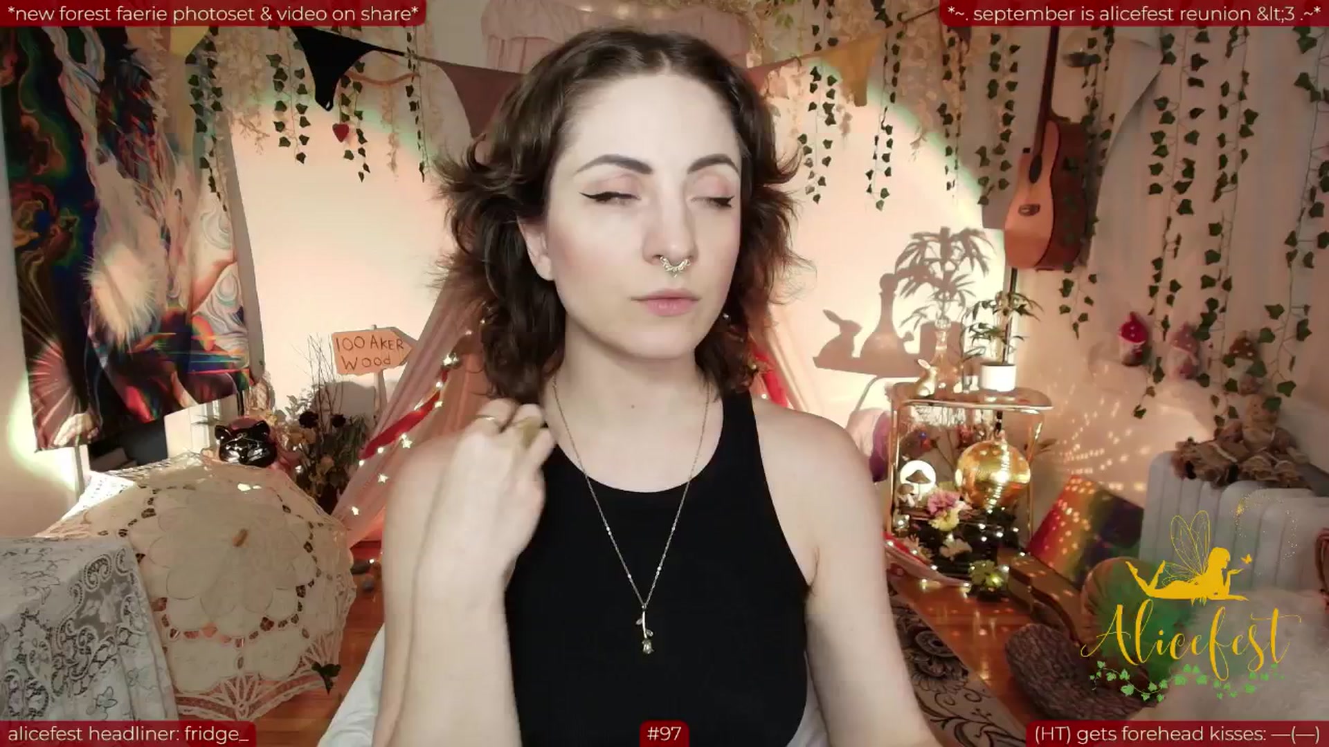 Gallery image thumbnail from aliceisonfire's myfreecams stream on, 09/24/2025, 08:00 image 13 of 20