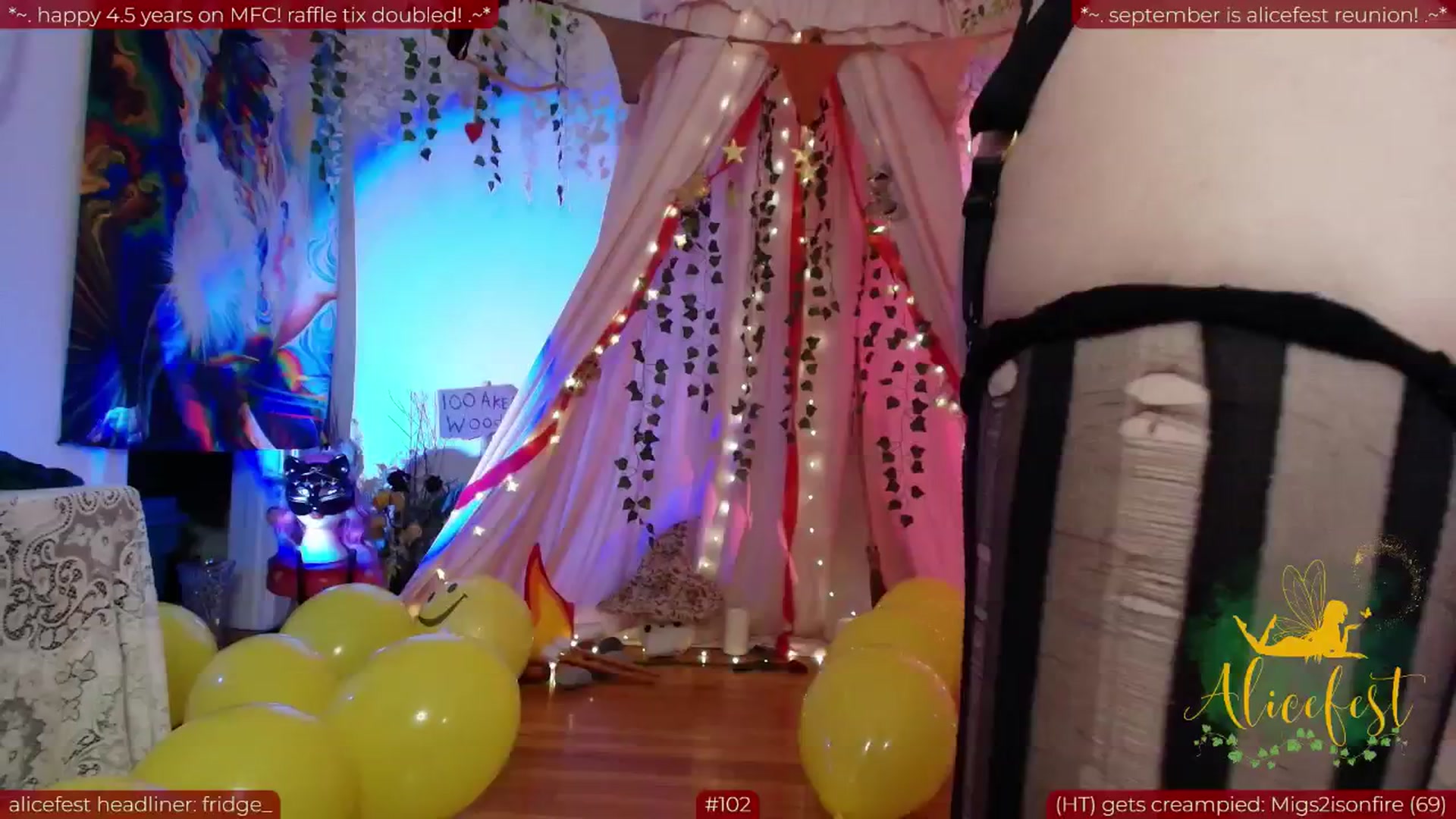 Gallery image thumbnail from aliceisonfire's myfreecams stream on, 09/25/2025, 04:44 image 12 of 20