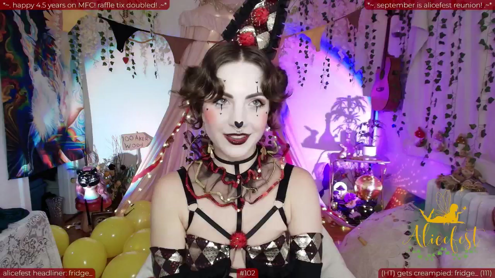 Gallery image thumbnail from aliceisonfire's myfreecams stream on, 09/25/2025, 04:44 image 19 of 20