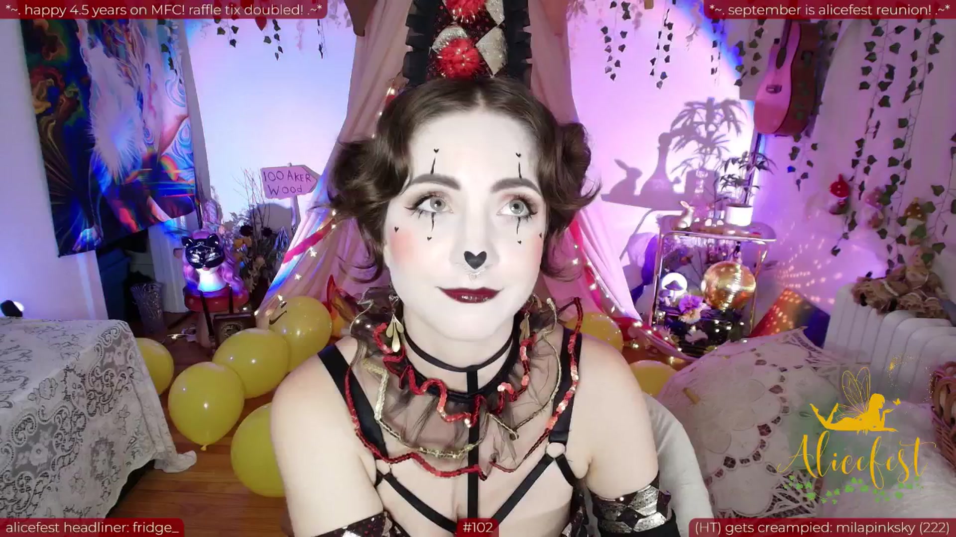Gallery image thumbnail from aliceisonfire's myfreecams stream on, 09/25/2025, 06:33 image 6 of 20