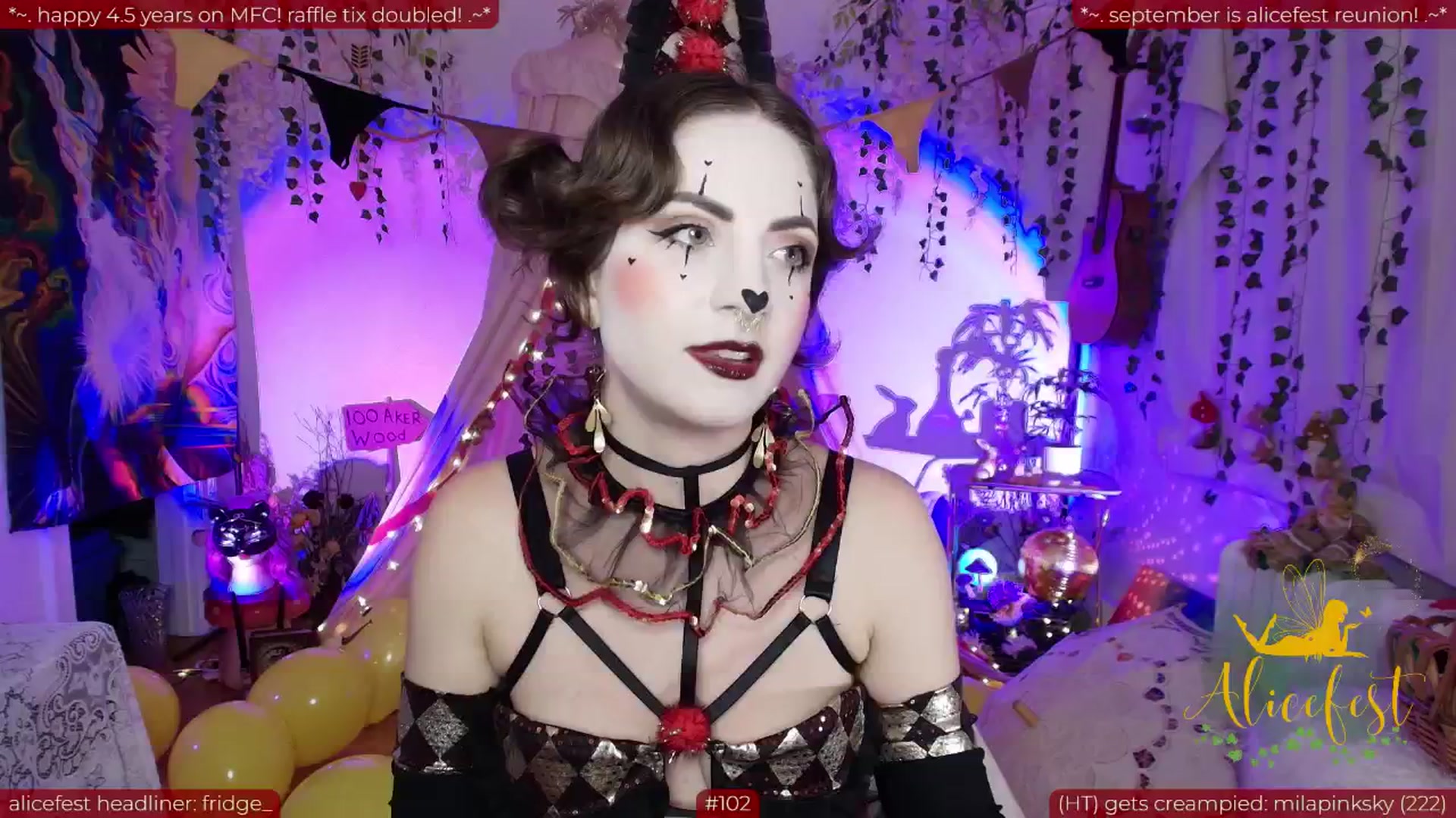 Gallery image thumbnail from aliceisonfire's myfreecams stream on, 09/25/2025, 06:33 image 13 of 20