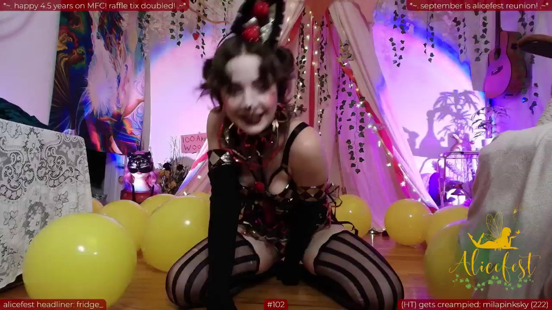 Gallery image thumbnail from aliceisonfire's myfreecams stream on, 09/25/2025, 06:33 image 2 of 20