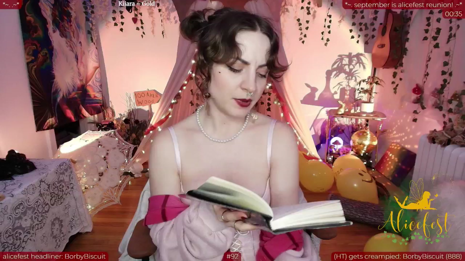 Gallery image thumbnail from aliceisonfire's myfreecams stream on, 09/26/2025, 10:59 image 2 of 20