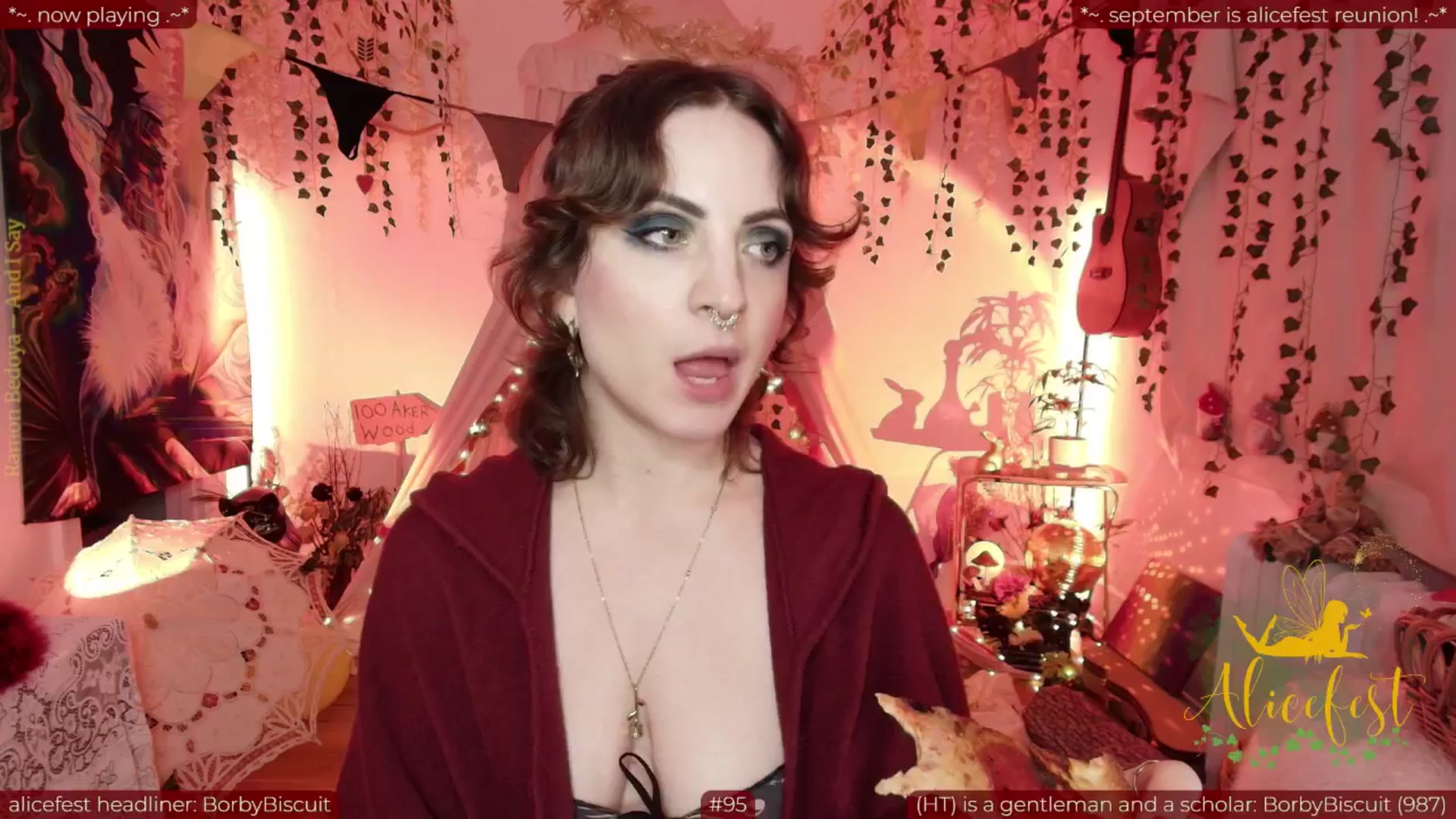 Gallery image thumbnail from aliceisonfire's myfreecams stream on, 09/29/2025, 10:16 image 14 of 20