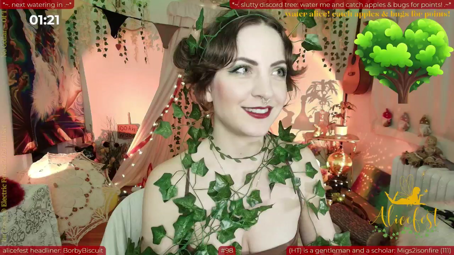 Gallery image thumbnail from aliceisonfire's myfreecams stream on, 09/30/2025, 09:47 image 5 of 20