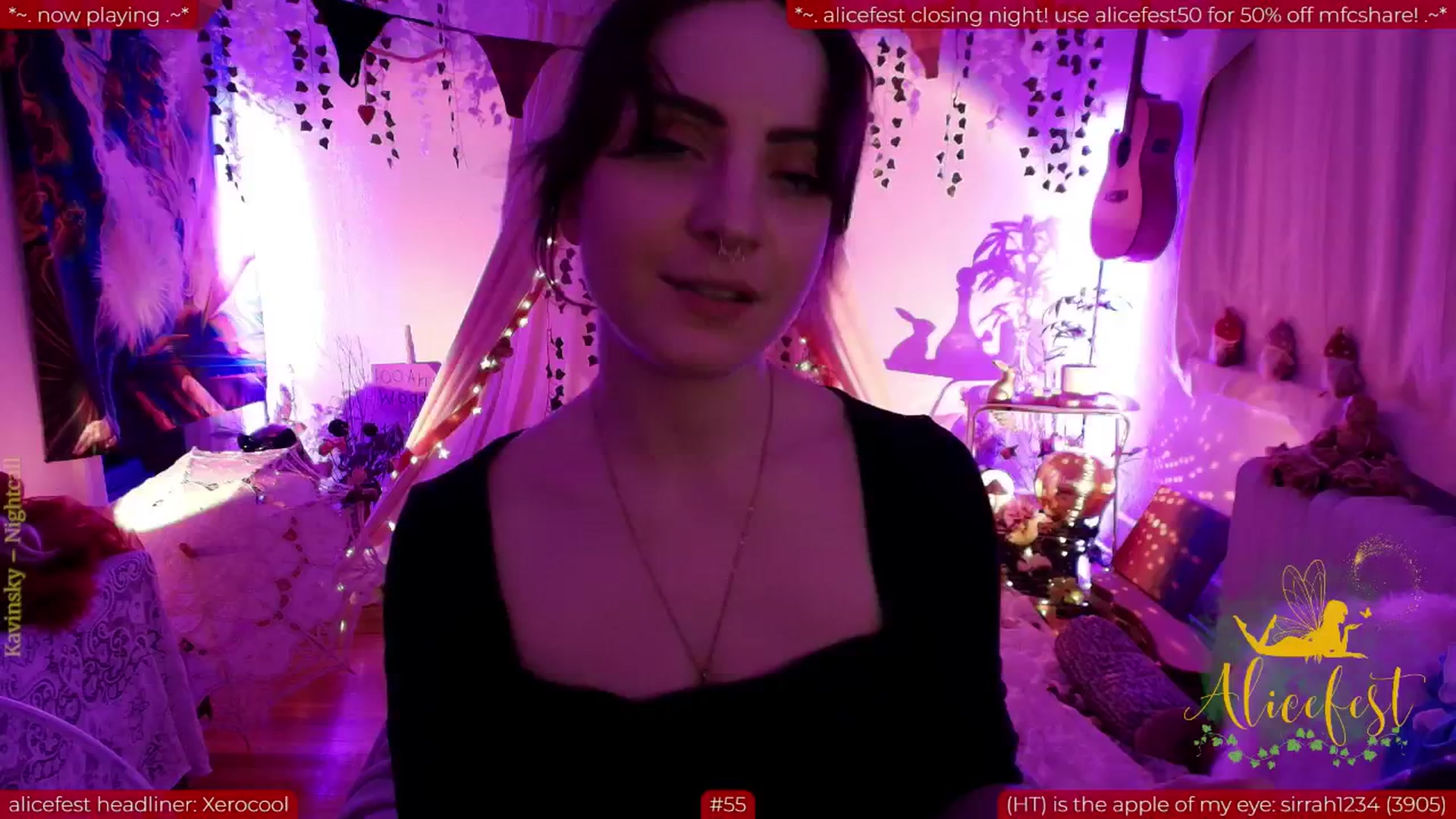 Gallery image thumbnail from aliceisonfire's myfreecams stream on, 10/01/2025, 12:40 image 18 of 20