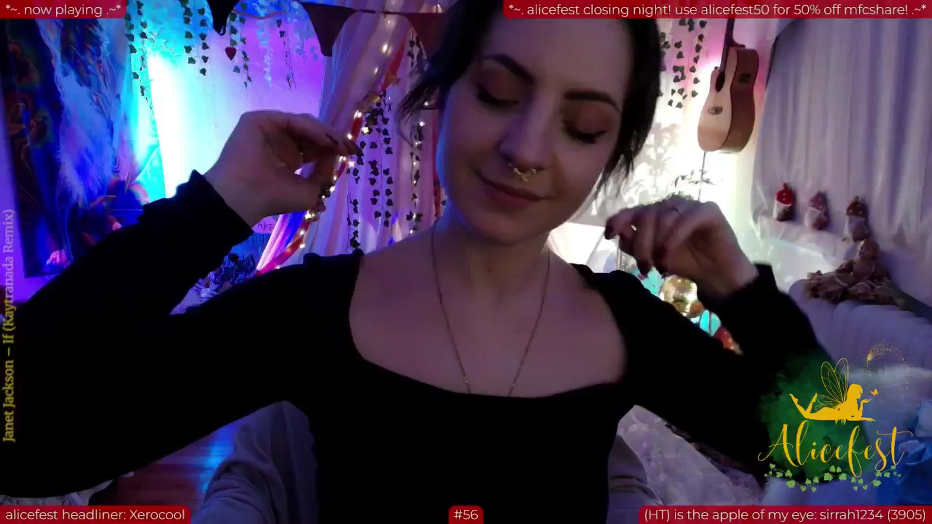 Gallery image thumbnail from aliceisonfire's myfreecams stream on, 10/01/2025, 12:40 image 17 of 20
