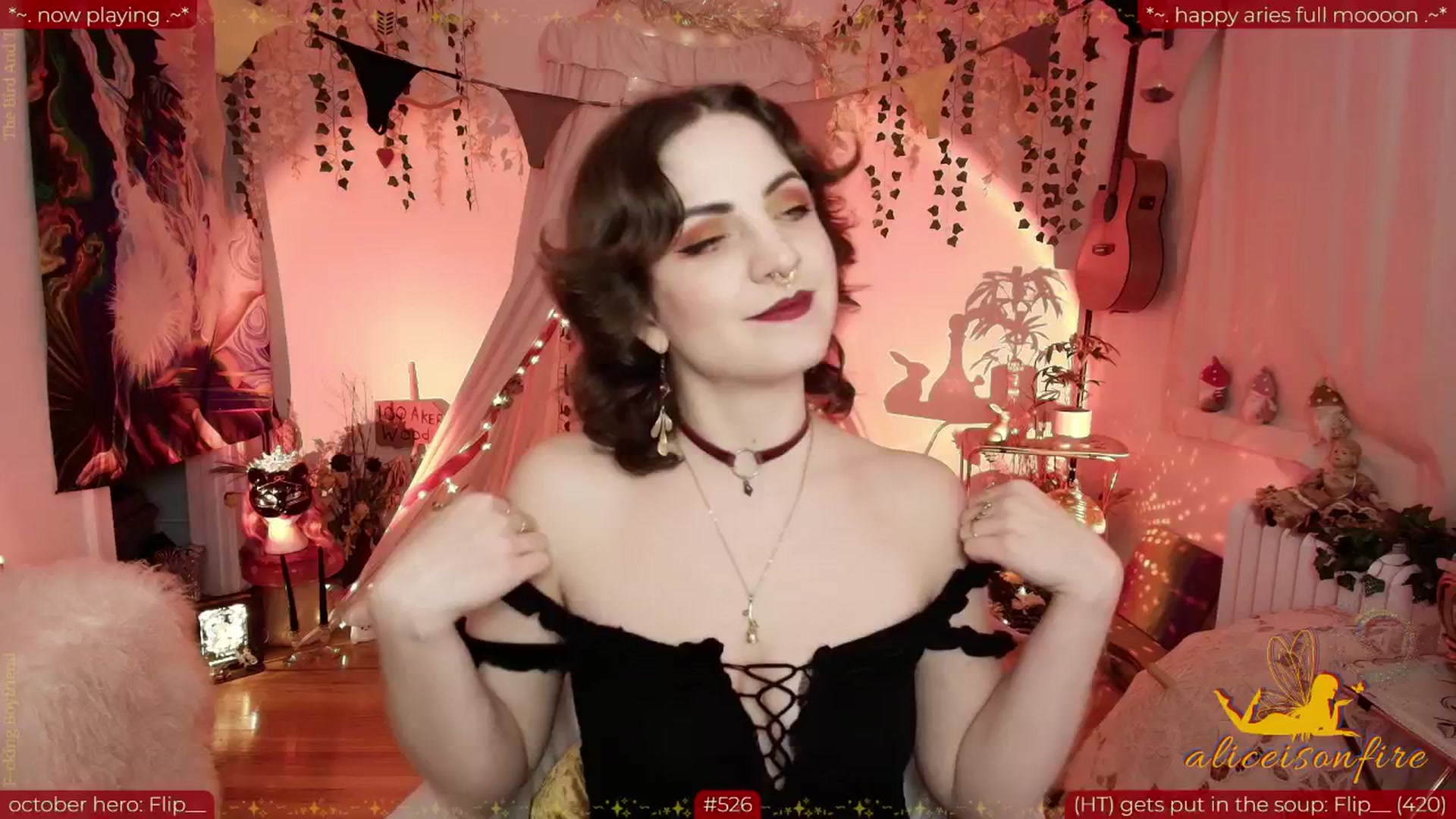 Gallery image thumbnail from aliceisonfire's myfreecams stream on, 10/07/2025, 11:07 image 7 of 20