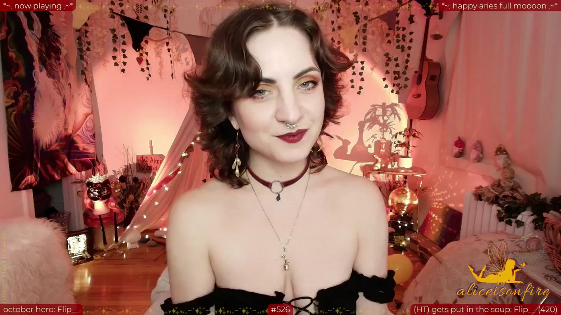 Gallery image thumbnail from aliceisonfire's myfreecams stream on, 10/07/2025, 11:07 image 15 of 20