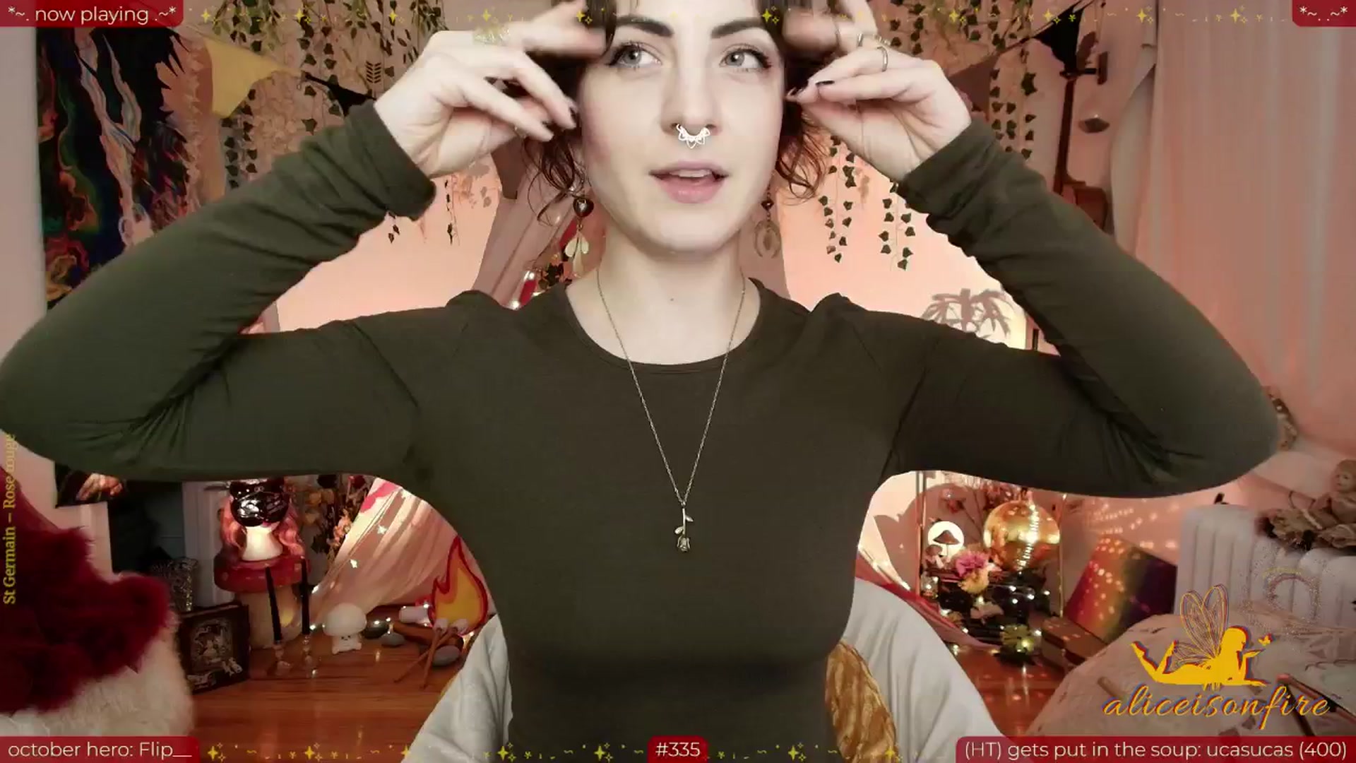 Gallery image thumbnail from aliceisonfire's myfreecams stream on, 10/10/2025, 08:11 image 5 of 20