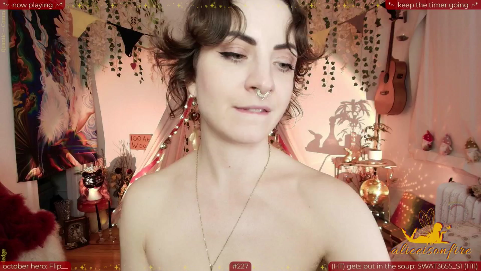 Gallery image thumbnail from aliceisonfire's myfreecams stream on, 10/10/2025, 08:11 image 20 of 20