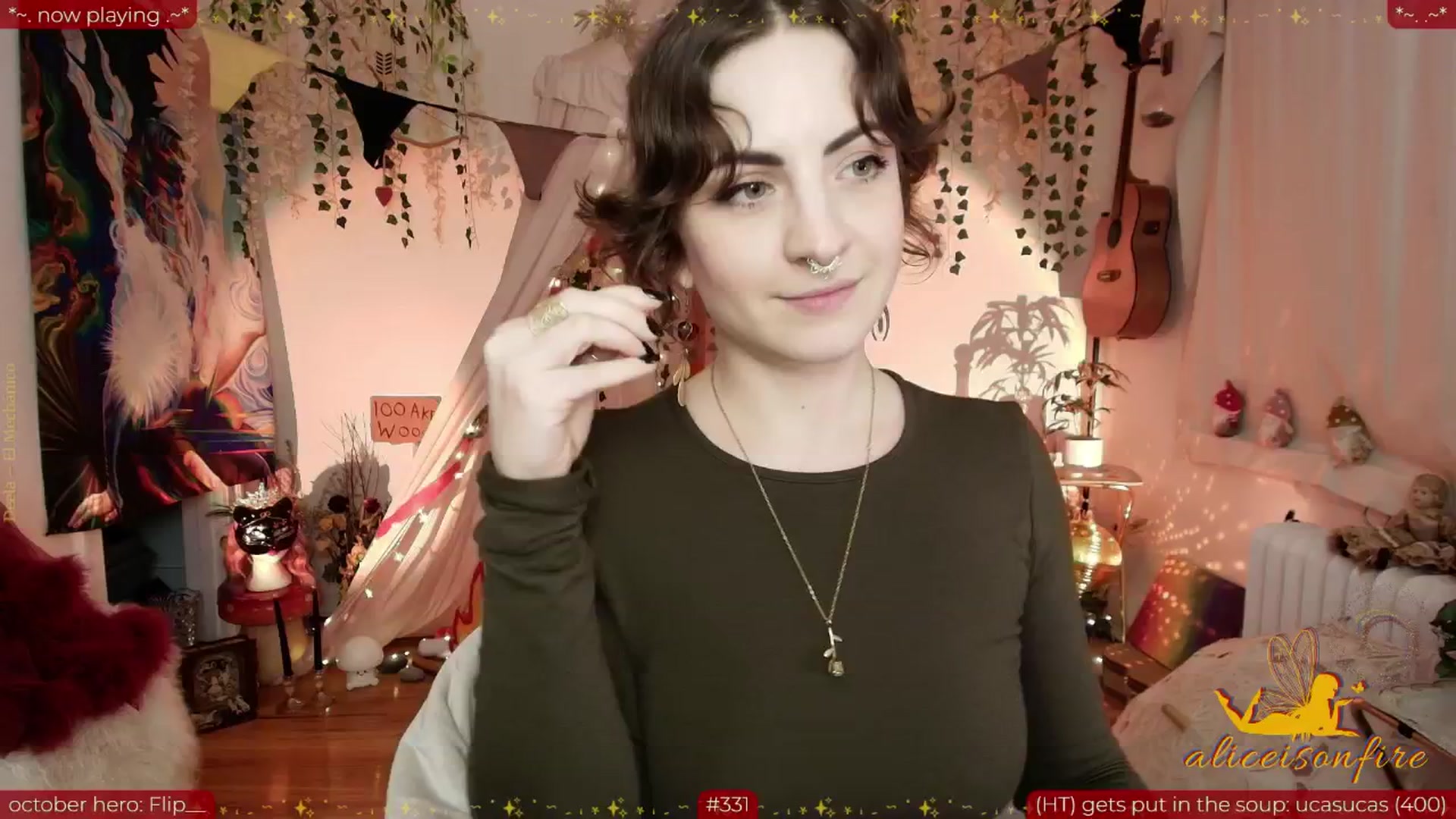Gallery image thumbnail from aliceisonfire's myfreecams stream on, 10/10/2025, 08:11 image 6 of 20