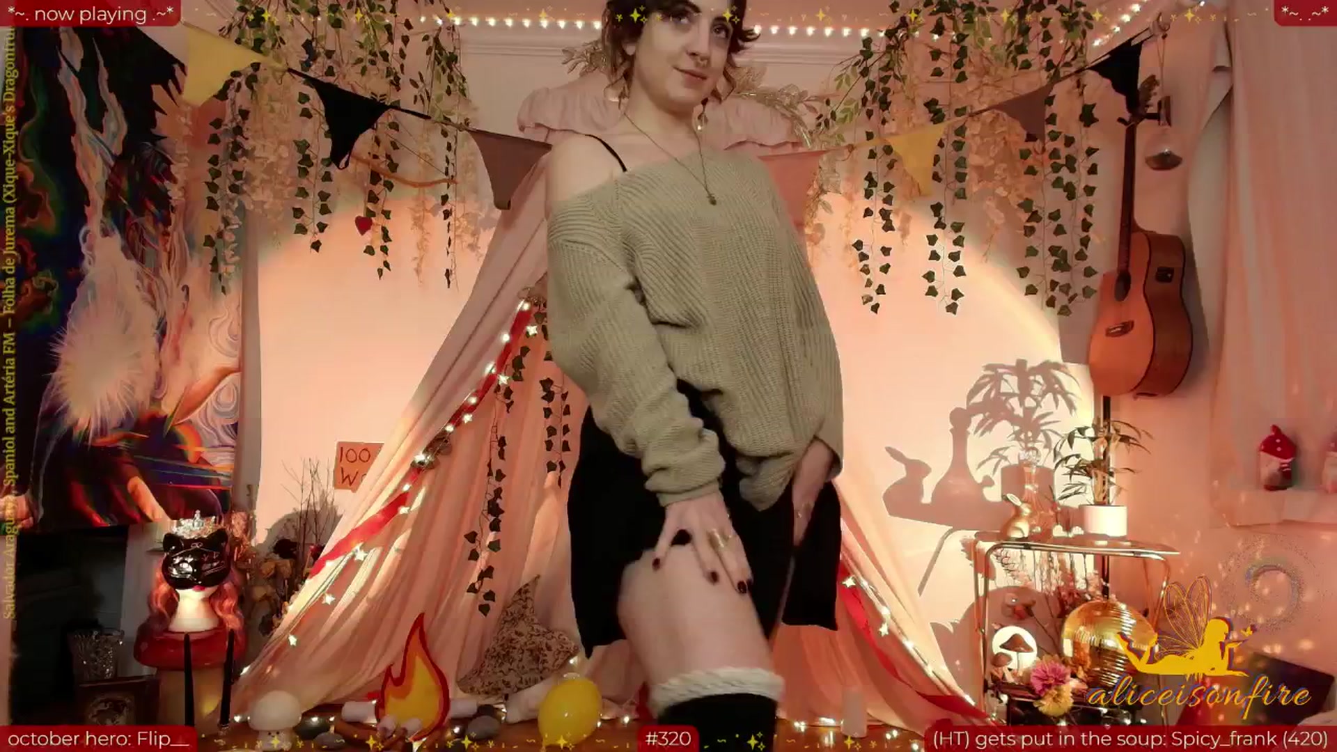 Gallery image thumbnail from aliceisonfire's myfreecams stream on, 10/13/2025, 05:58 image 11 of 20