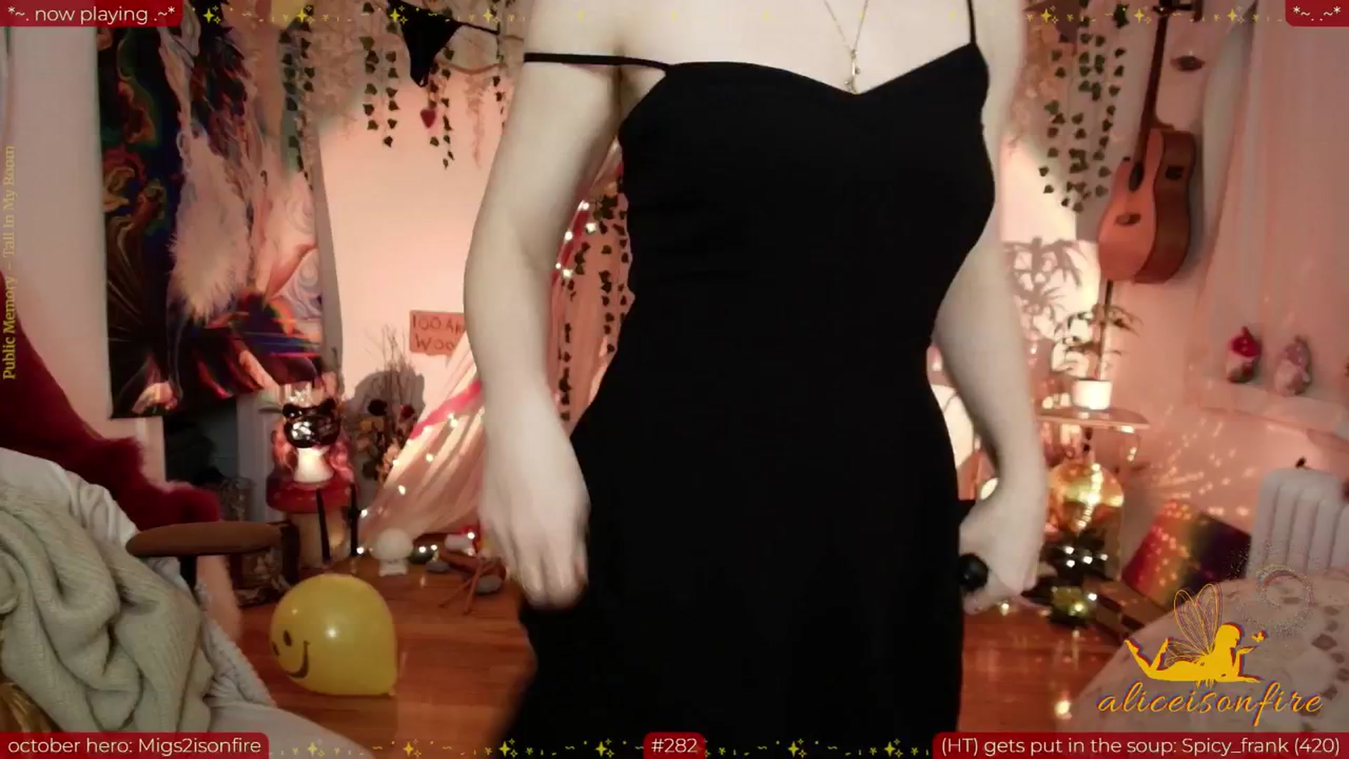 Gallery image thumbnail from aliceisonfire's myfreecams stream on, 10/13/2025, 11:14 image 5 of 20