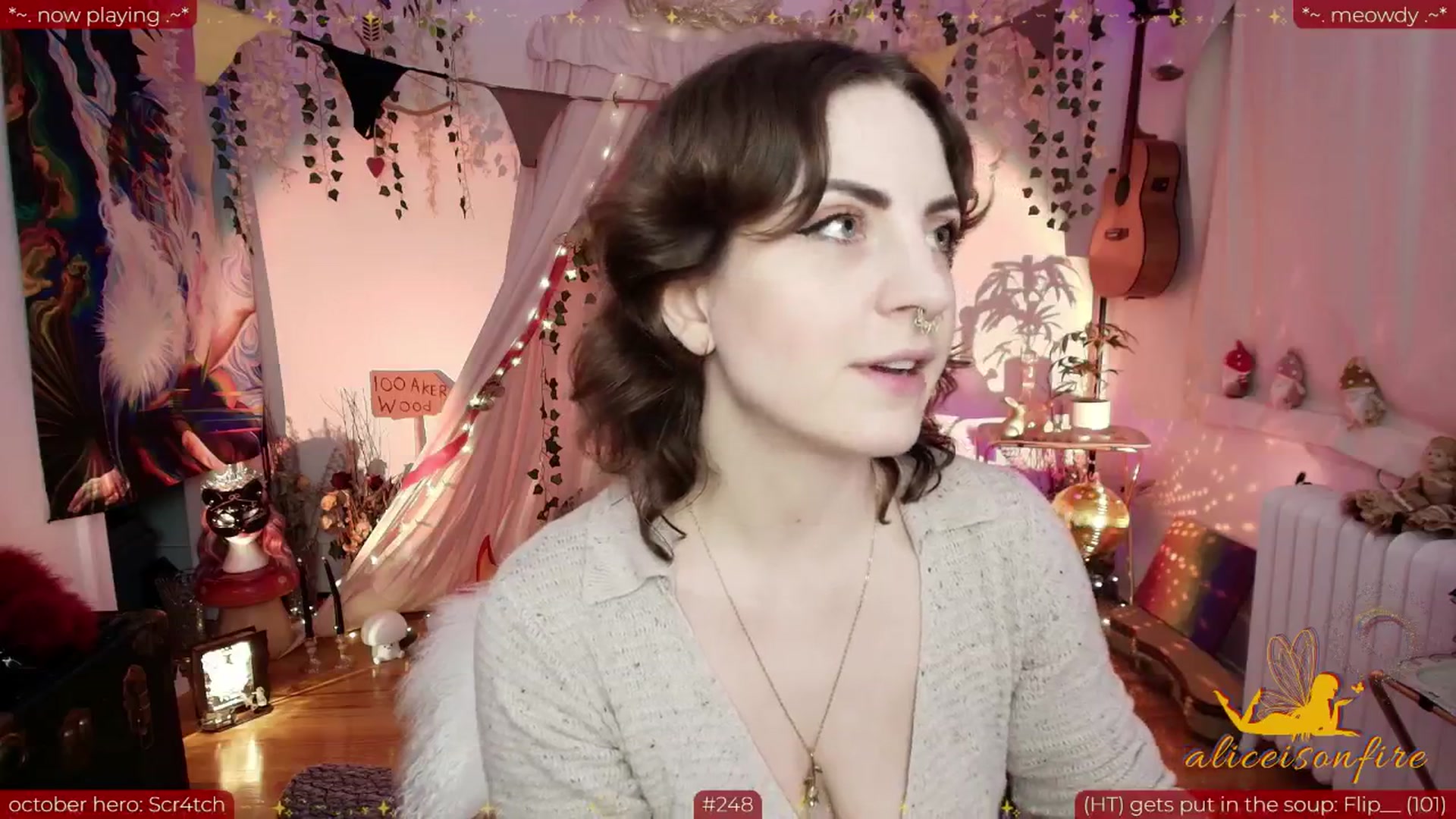 Gallery image thumbnail from aliceisonfire's myfreecams stream on, 10/15/2025, 06:23 image 18 of 20