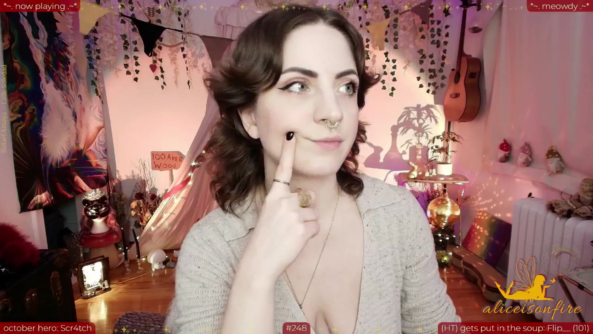 Gallery image thumbnail from aliceisonfire's myfreecams stream on, 10/15/2025, 06:23 image 11 of 20
