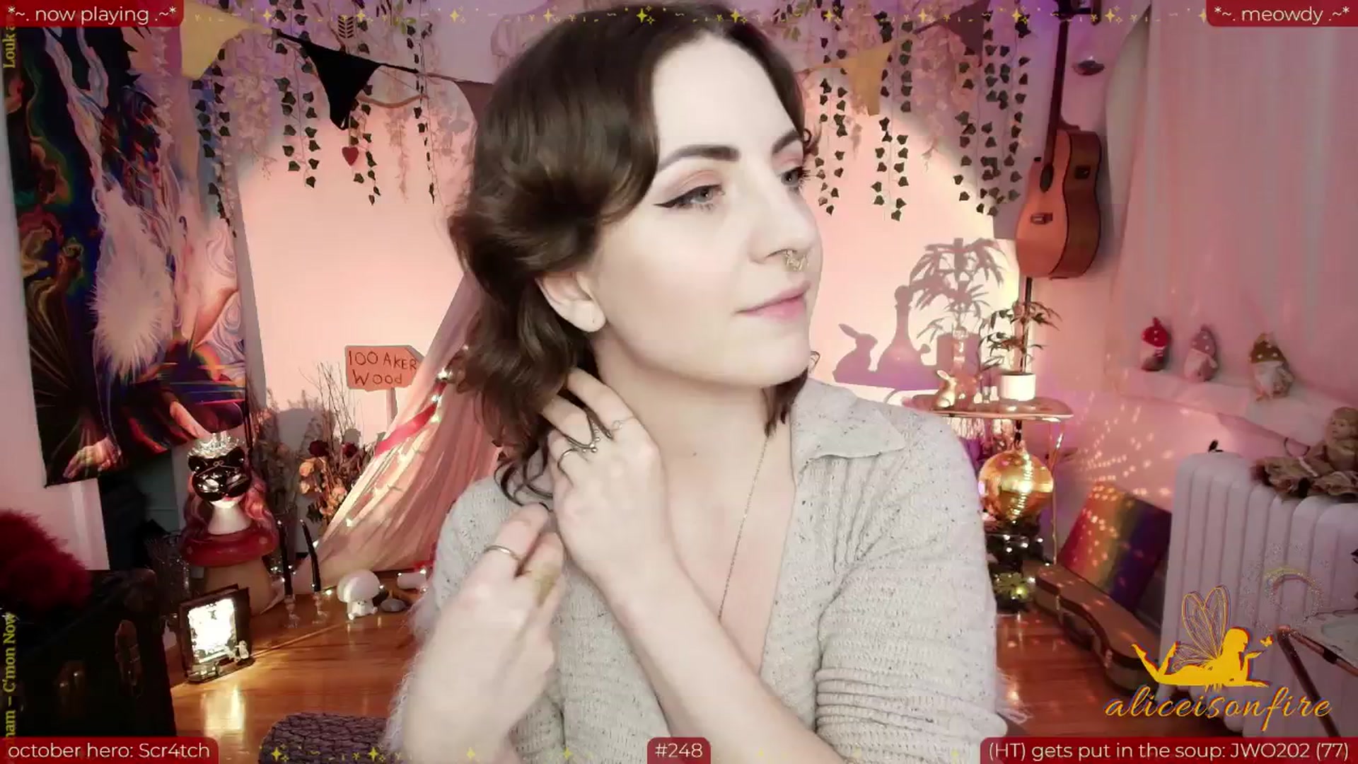 Gallery image thumbnail from aliceisonfire's myfreecams stream on, 10/15/2025, 06:23 image 5 of 20